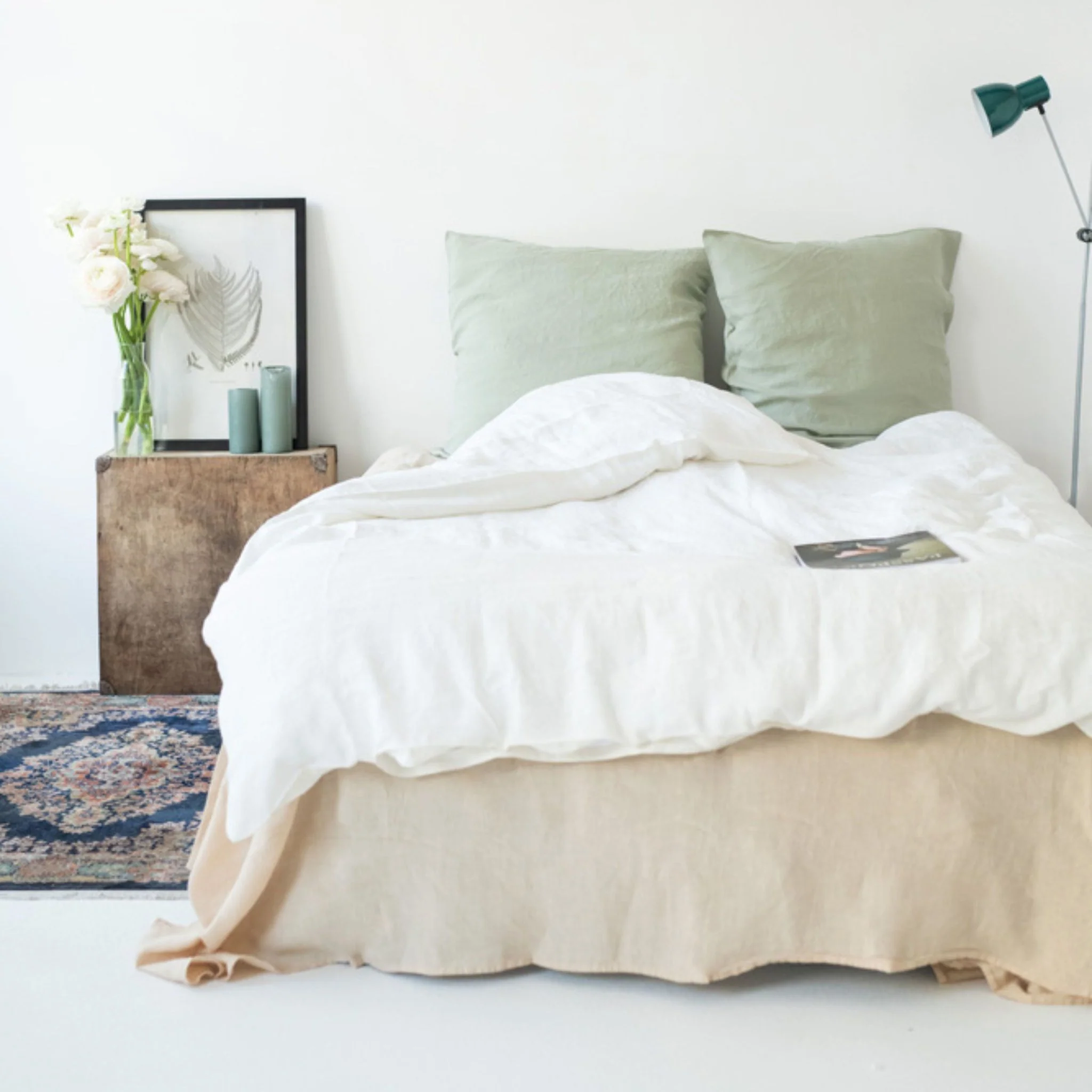 Sage Linen Cushion Cover - Image 2