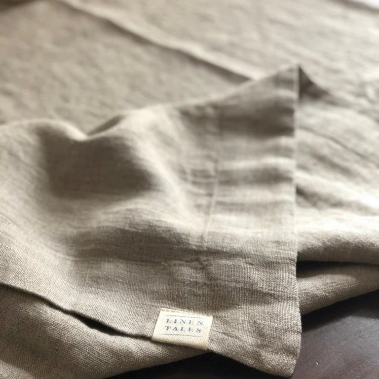 Natural Linen Tablecloth - Image 3