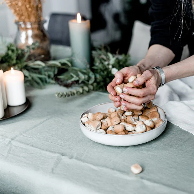Sage Linen Tablecloth - Image 2