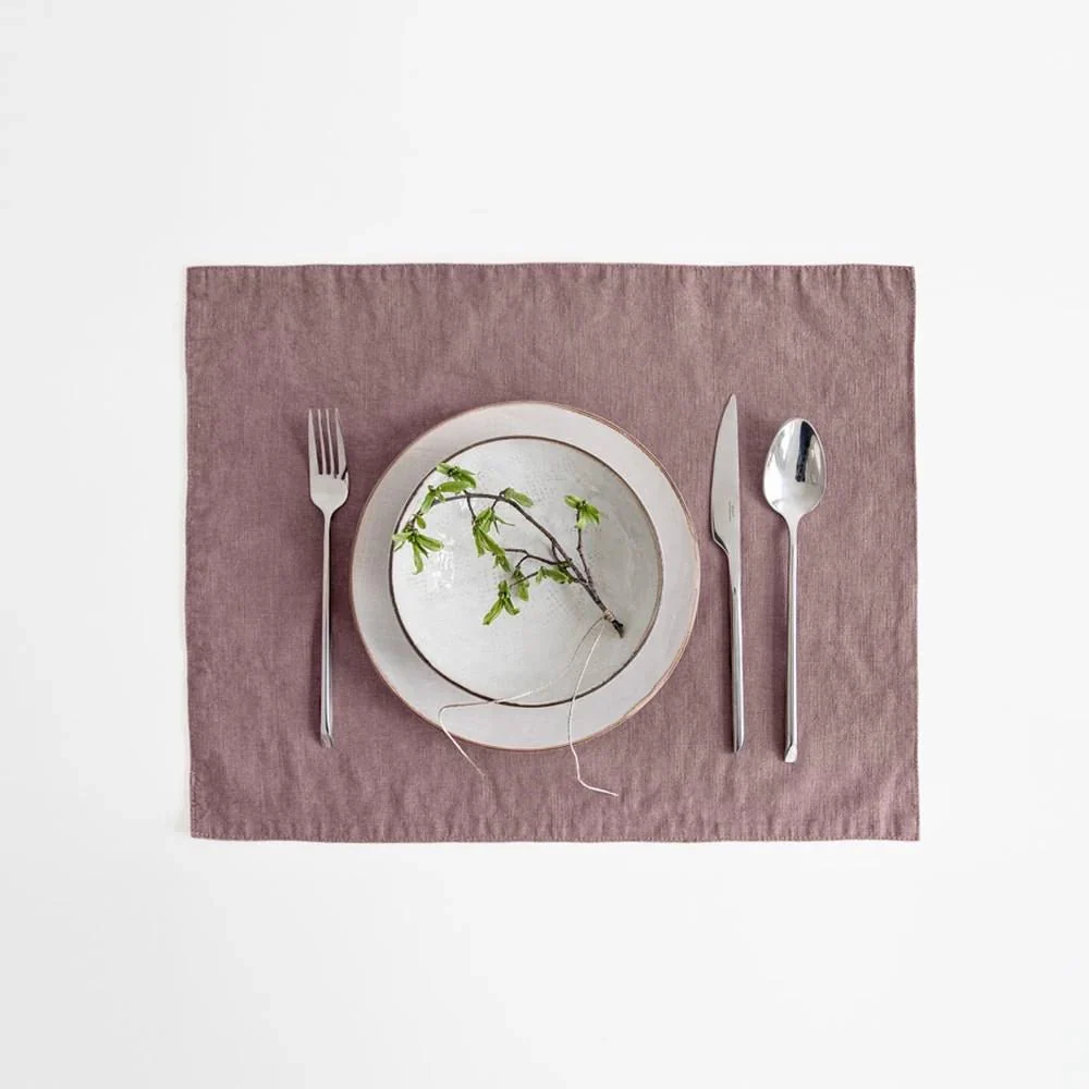 Ashes of Roses Linen Placemat