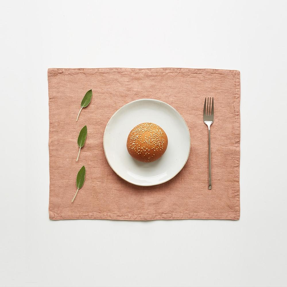 Cafe Creme Linen Placemat
