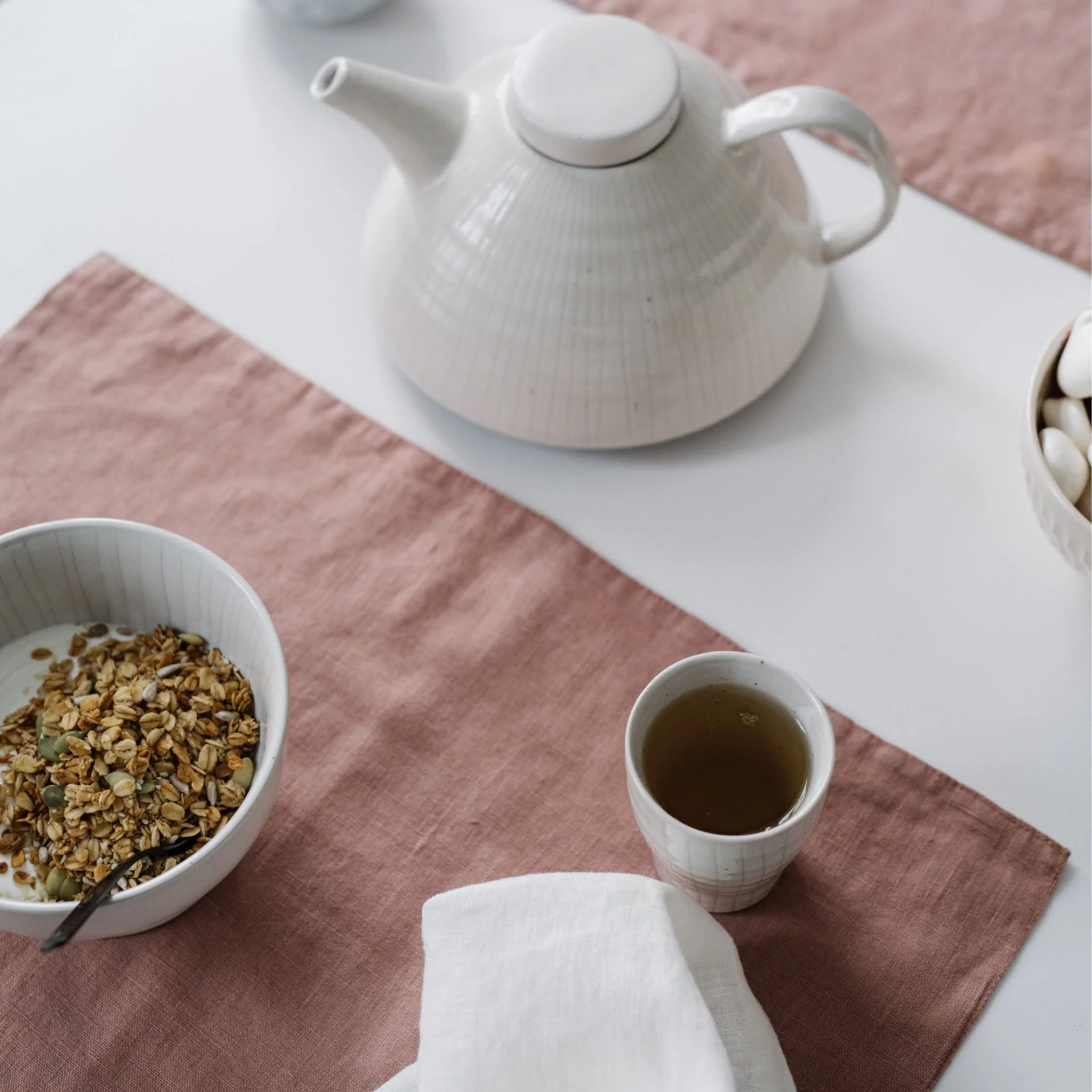 Cafe Creme Linen Placemat - Image 4