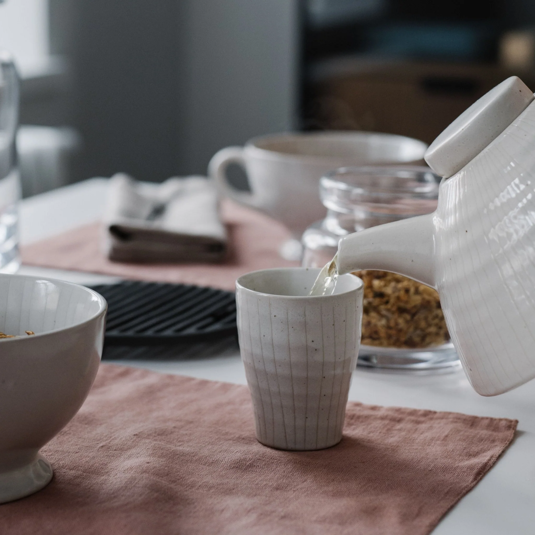 Cafe Creme Linen Placemat - Image 5