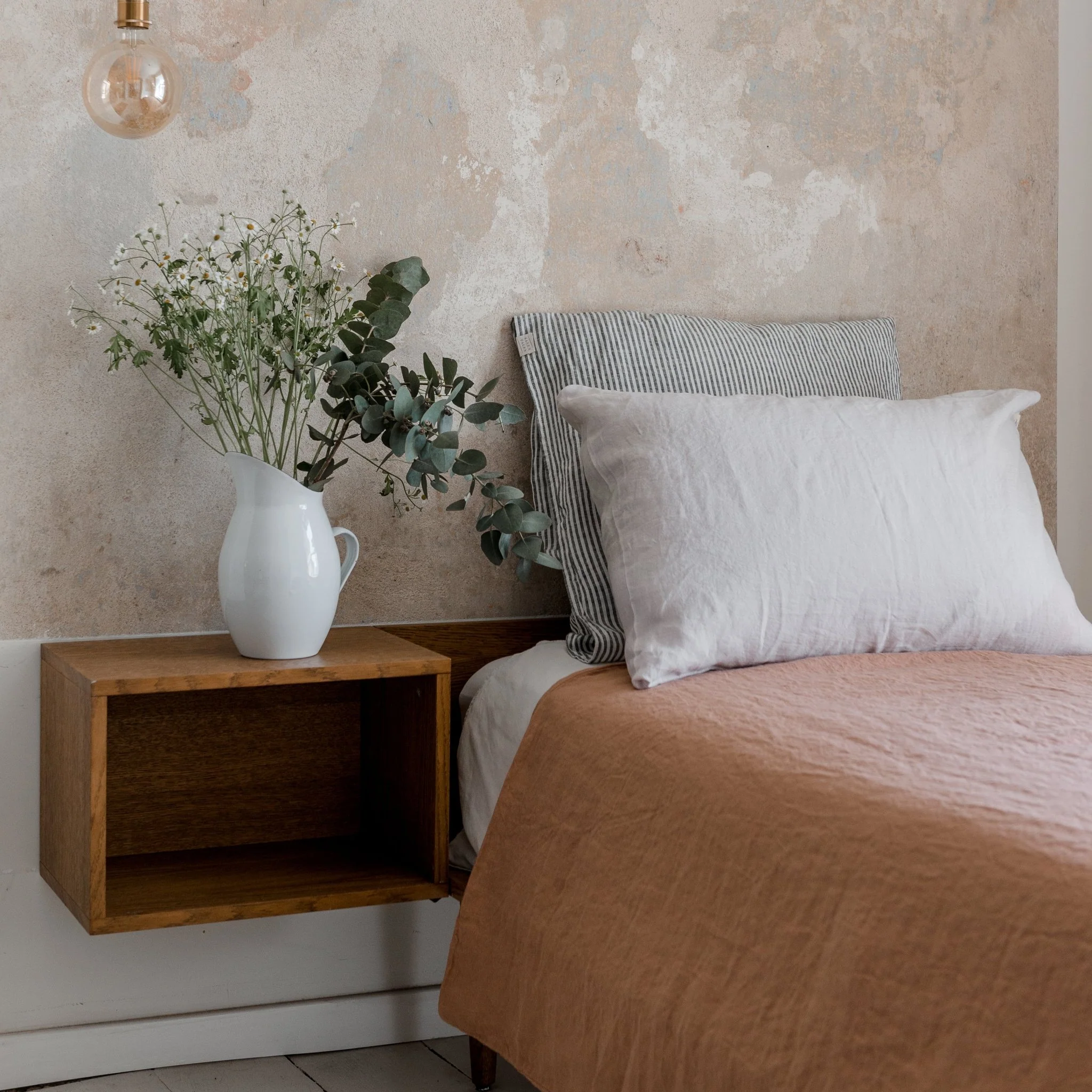 Cafe Creme Linen Duvet Cover - Image 5