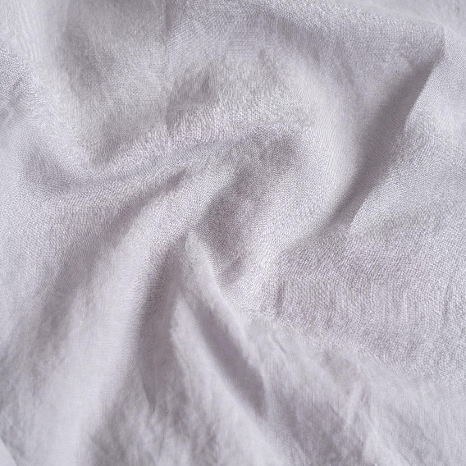Light Grey Linen Duvet Cover Set - Image 7