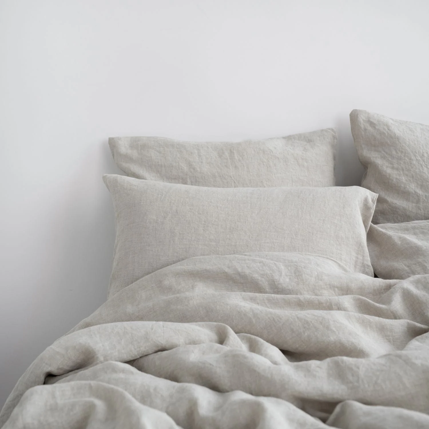 Melange Linen Duvet Cover Set - Image 5