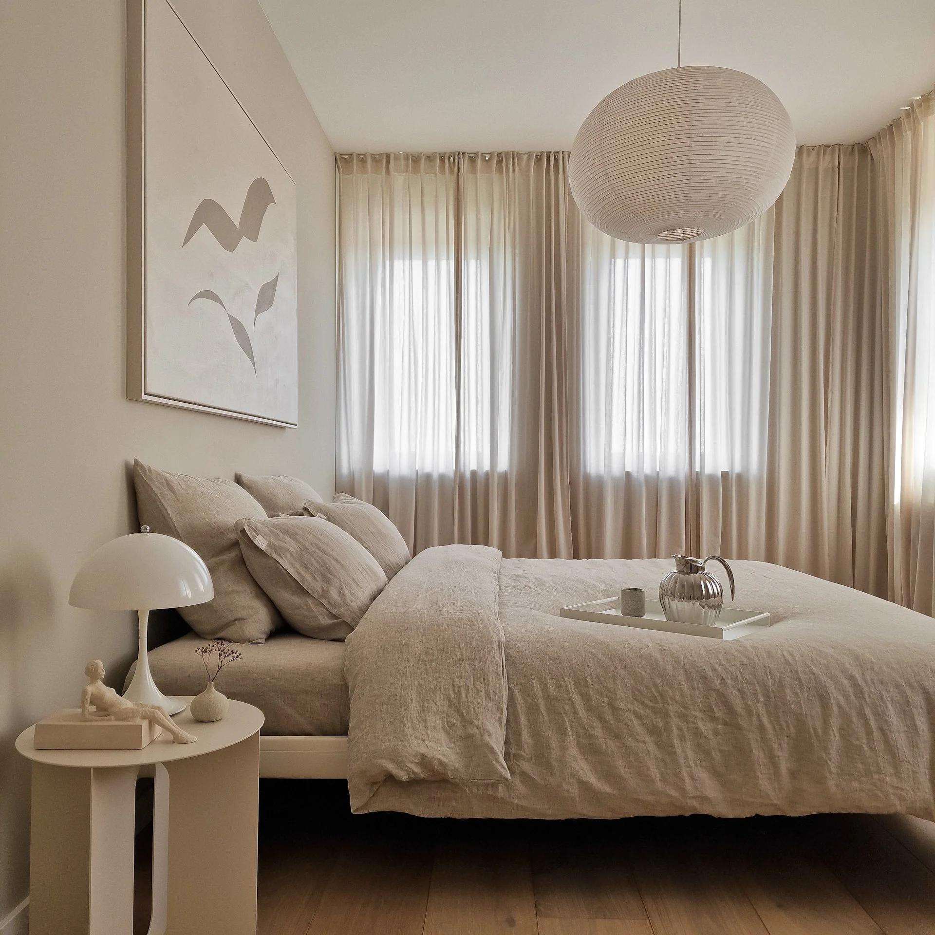 Melange Linen Duvet Cover Set - Image 6