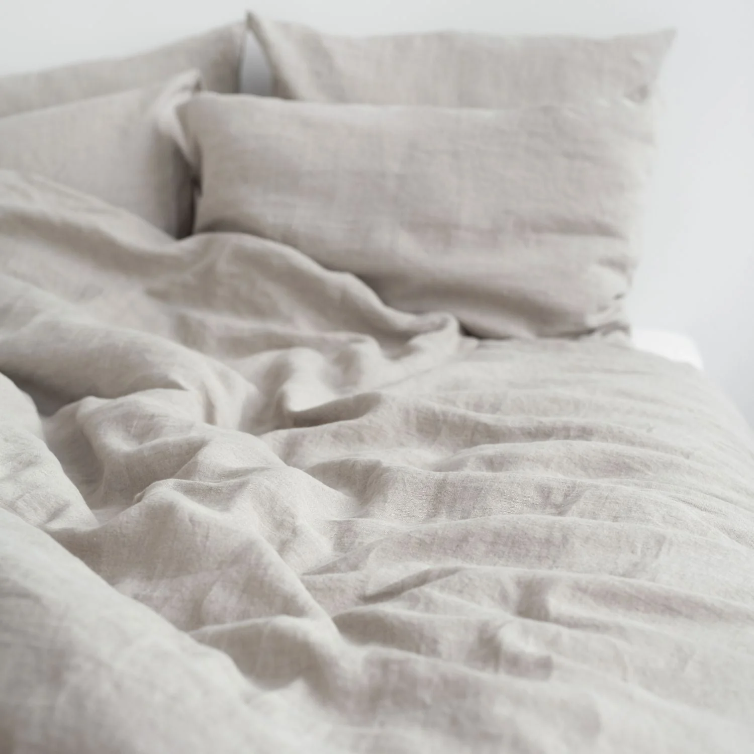 Natural Linen Duvet Cover Set - Image 5