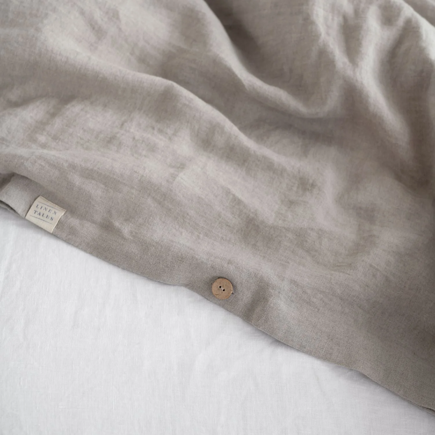 Natural Linen Duvet Cover Set - Image 6