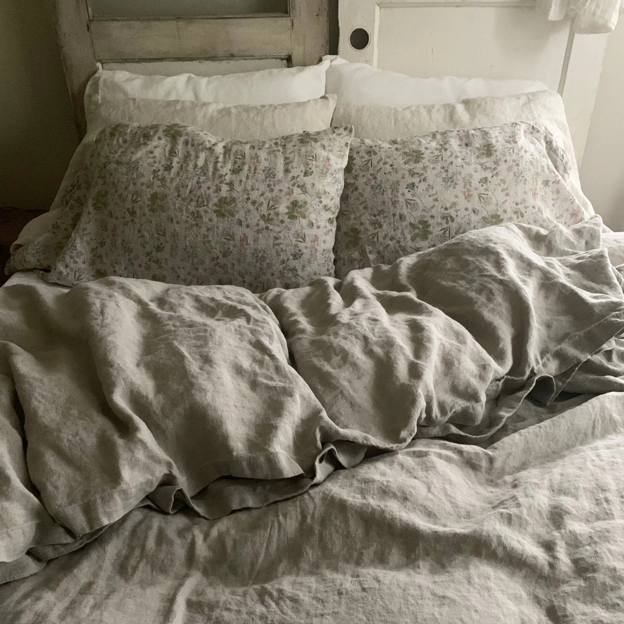 Natural Linen Duvet Cover - Image 4