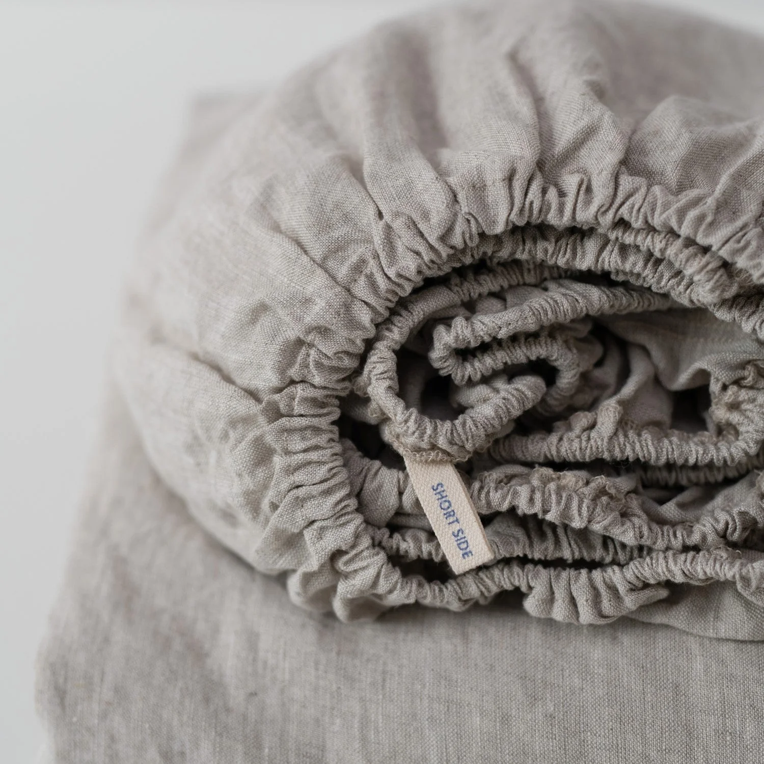 Melange Linen Fitted Sheet - Image 3