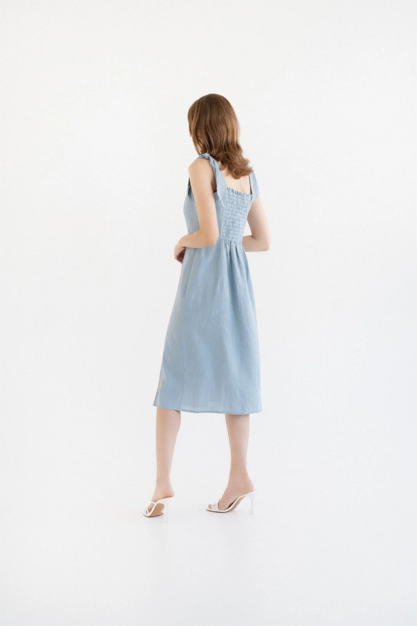 Allure Linen Rumba Dress - Image 3