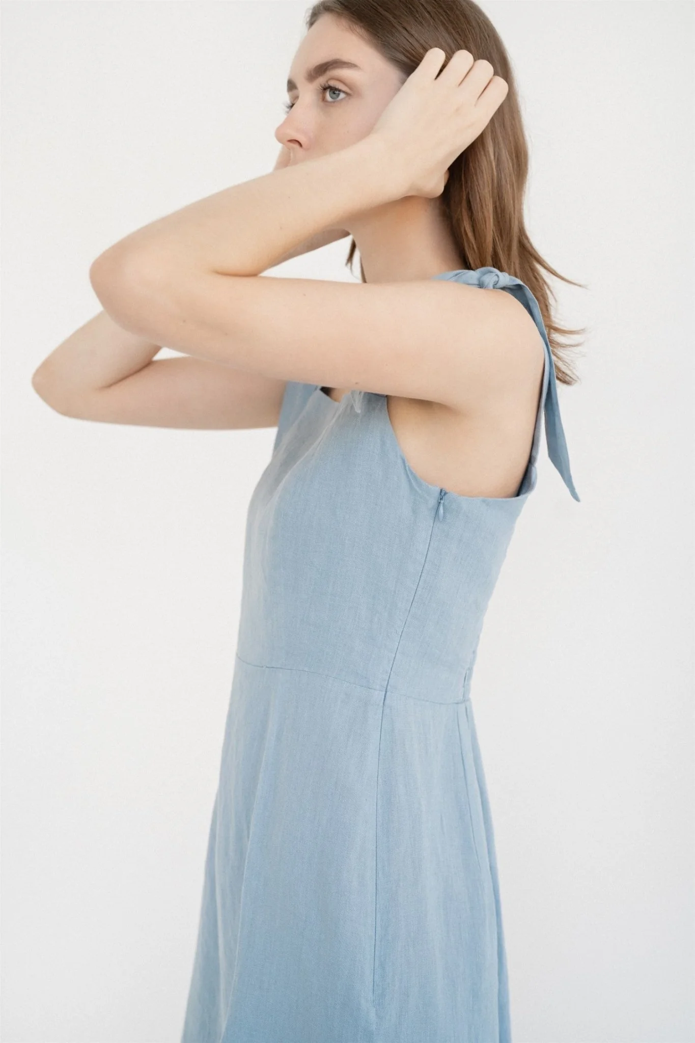 Allure Linen Rumba Dress - Image 4