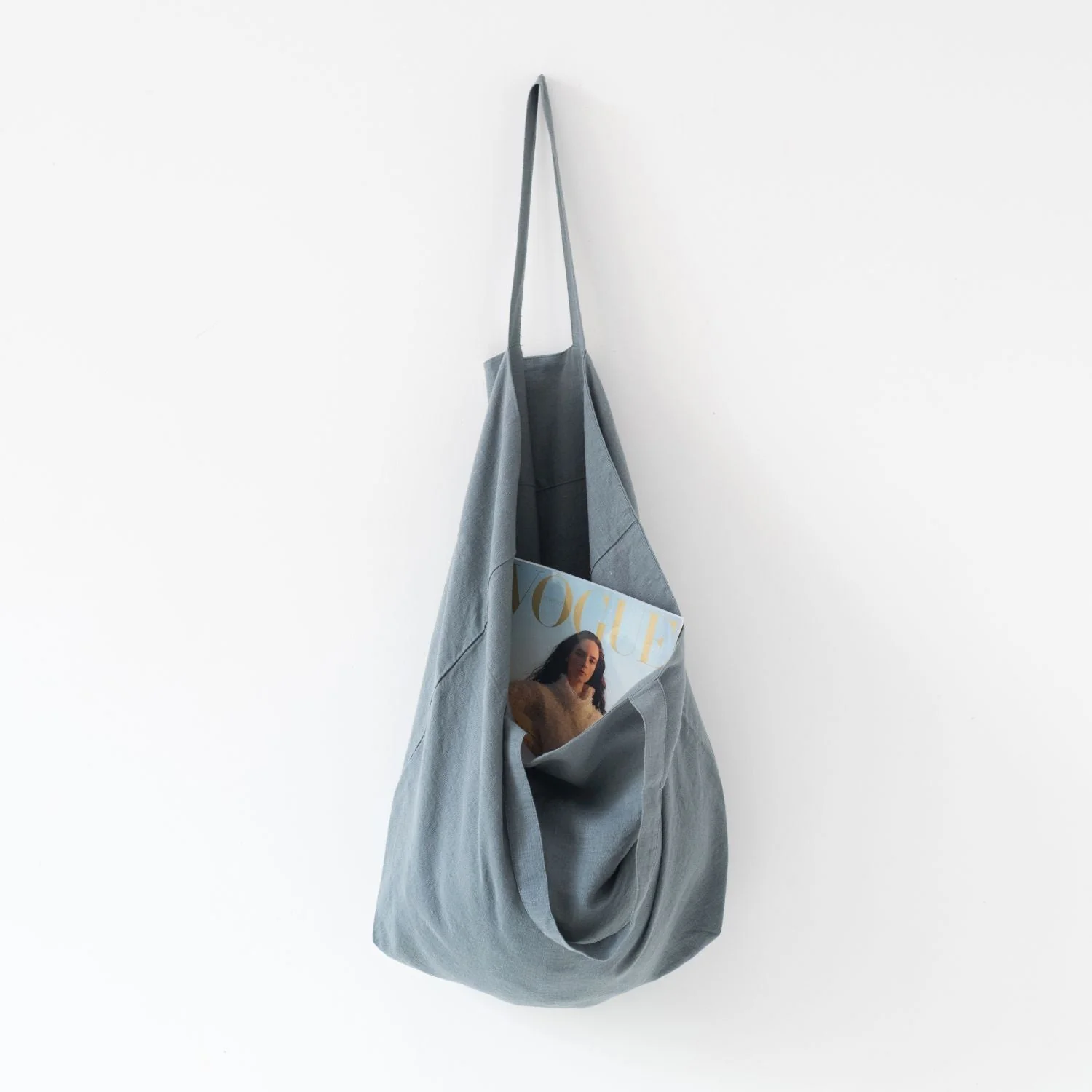 Blue Fog Linen Big Bag - Image 2