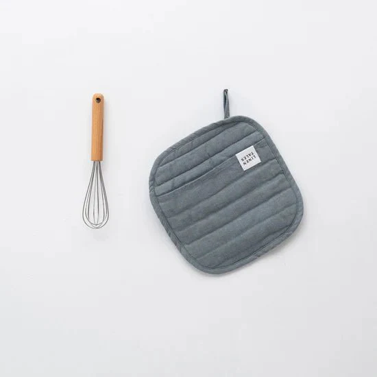 Blue Fog Linen Potholder