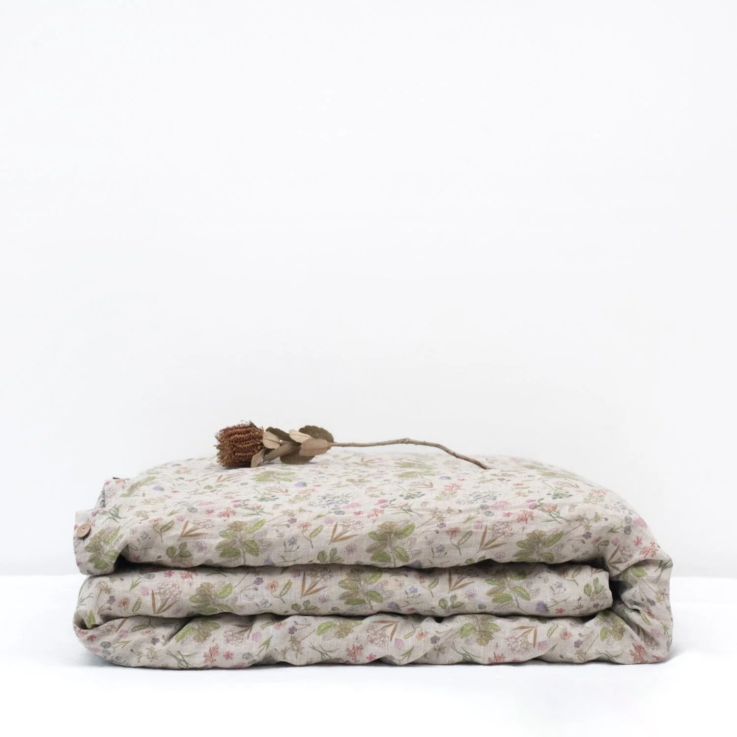 Botani Linen Duvet Cover