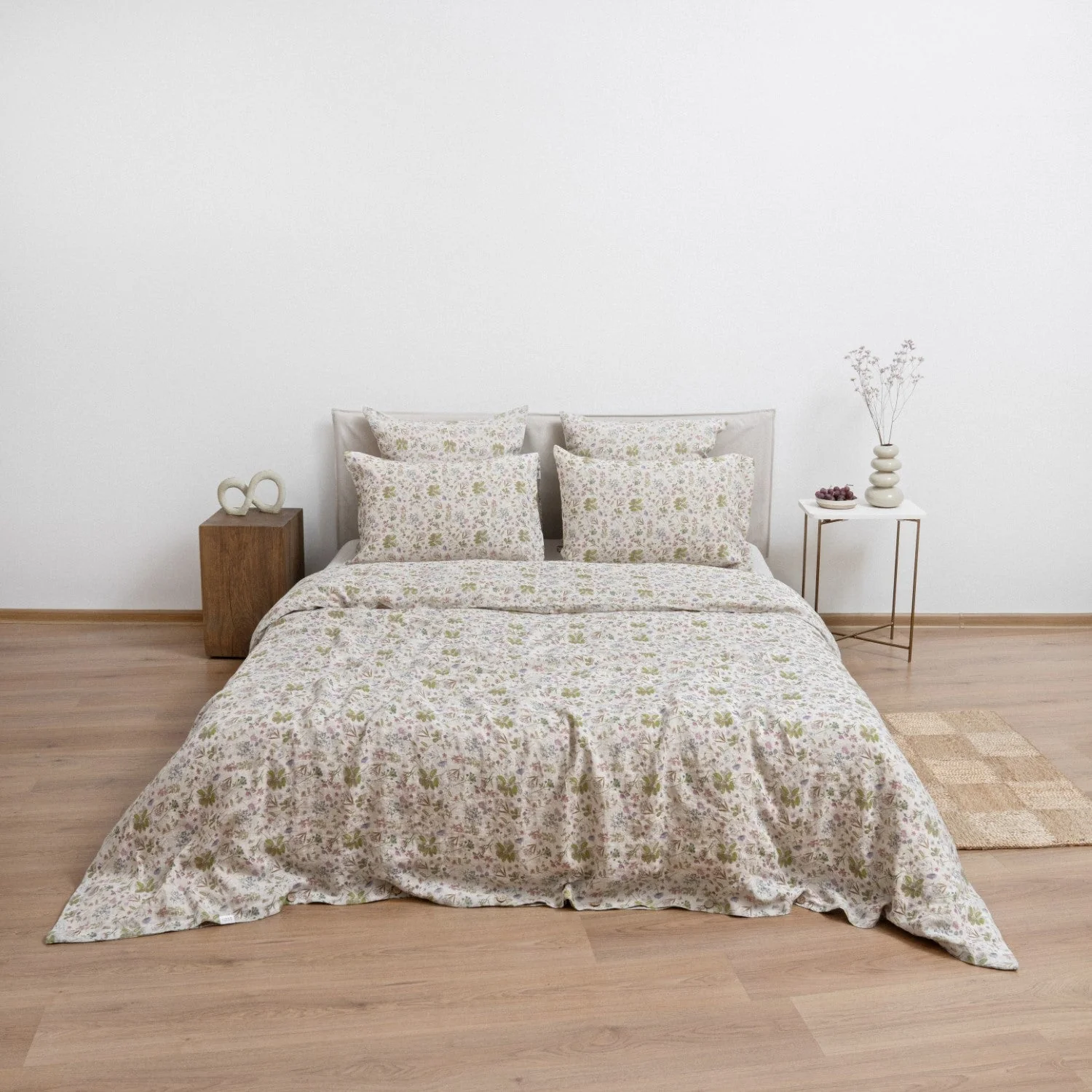 Botani Linen Duvet Cover Set - Image 2