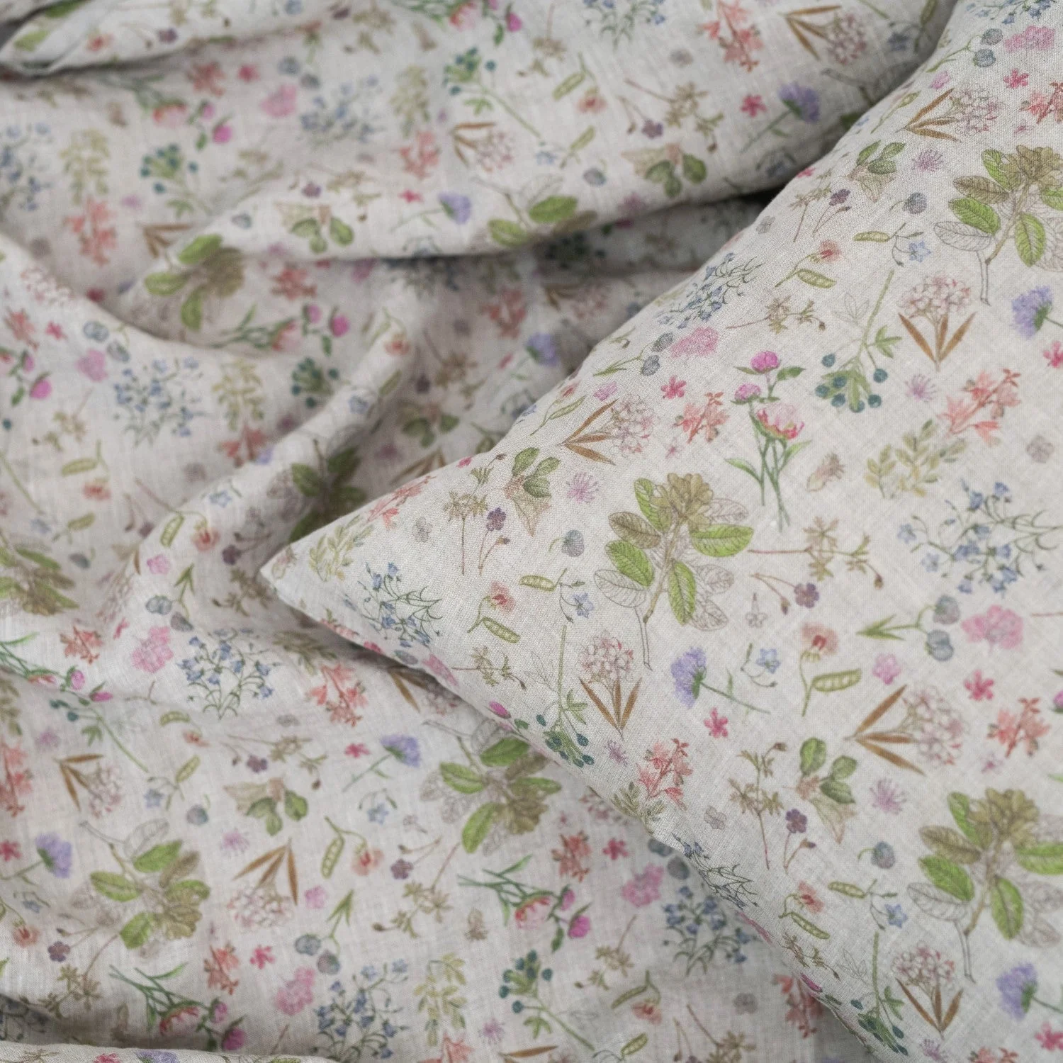 Botani Linen Duvet Cover Set - Image 3