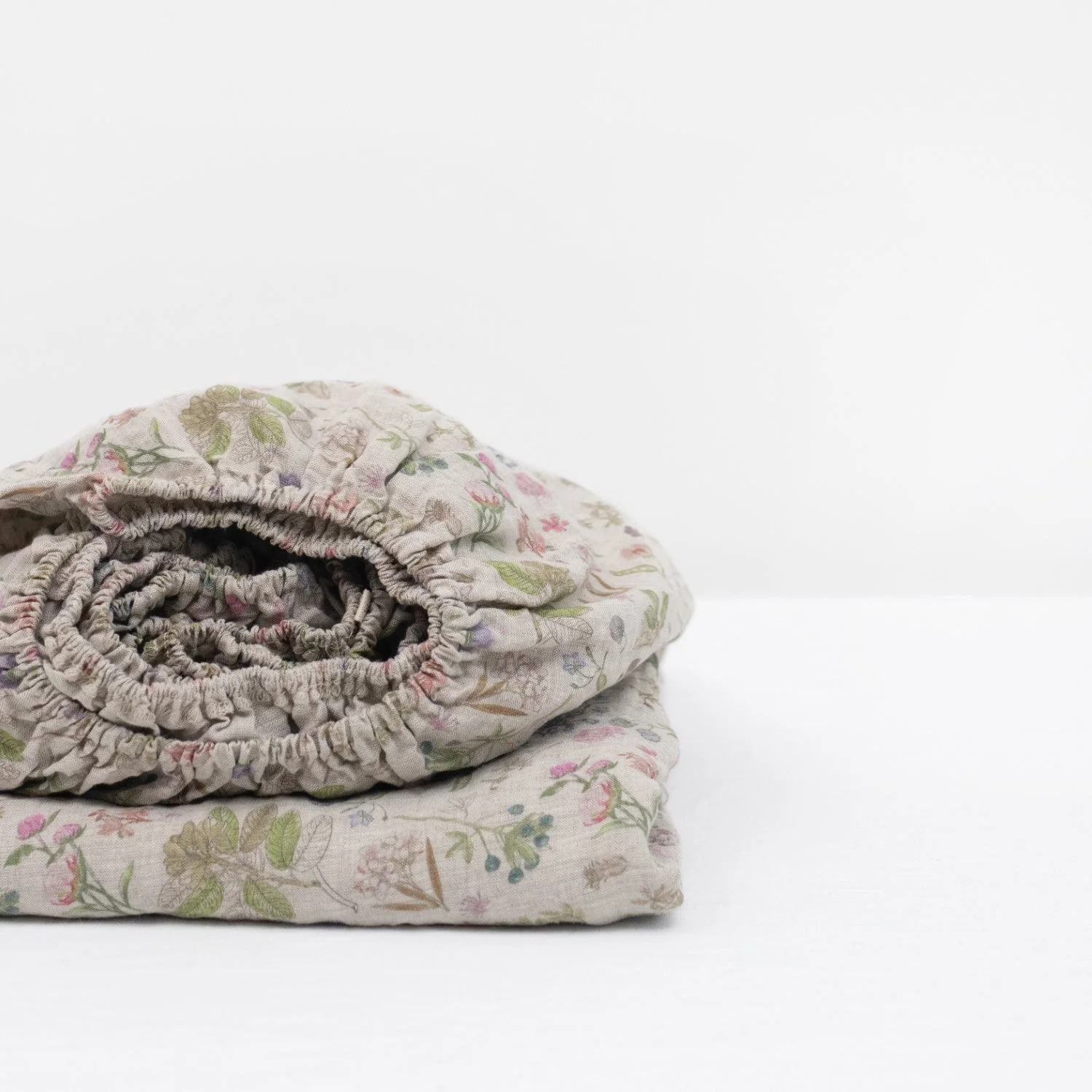 Botani Linen Fitted Sheet