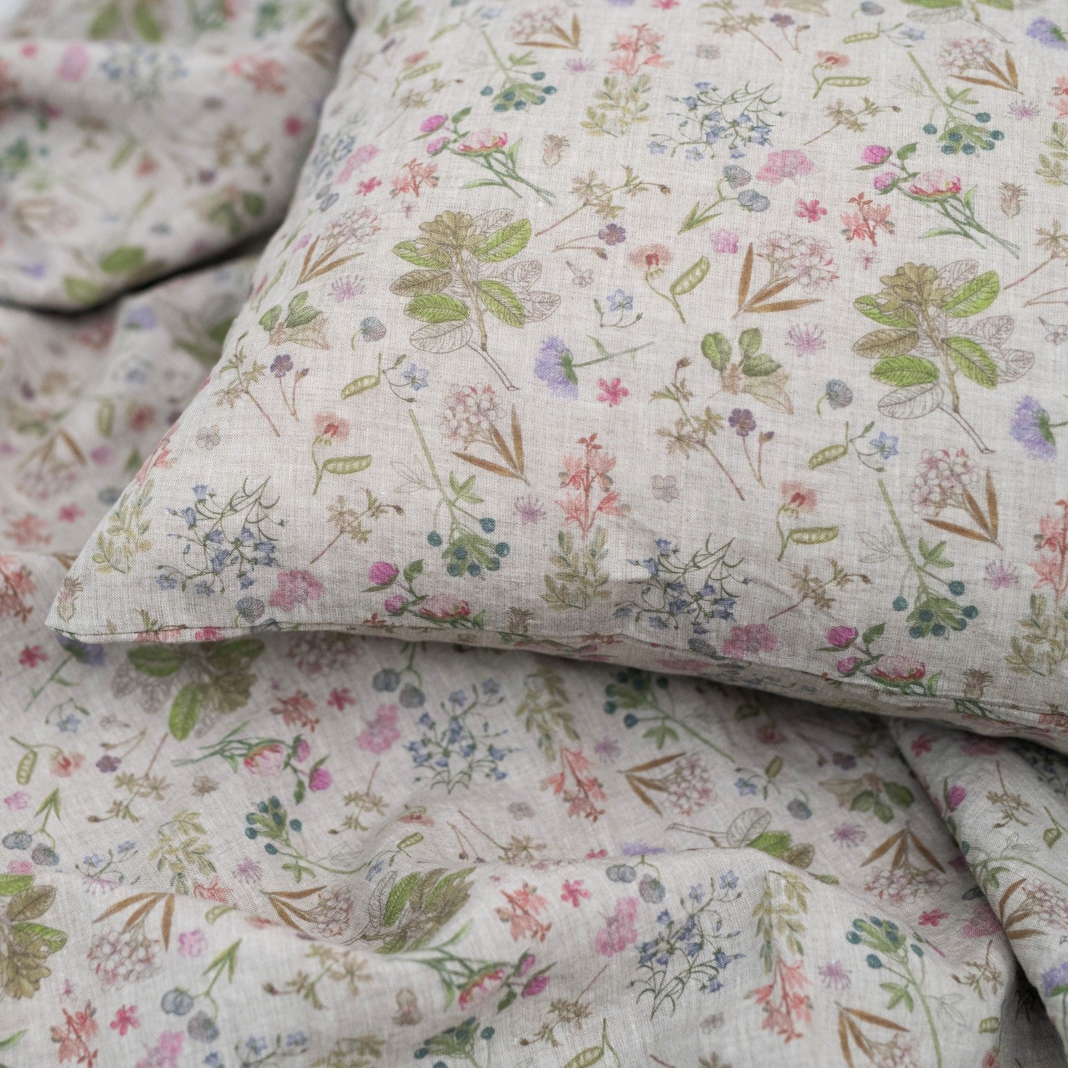 Botani Linen Pillowcase - Image 2