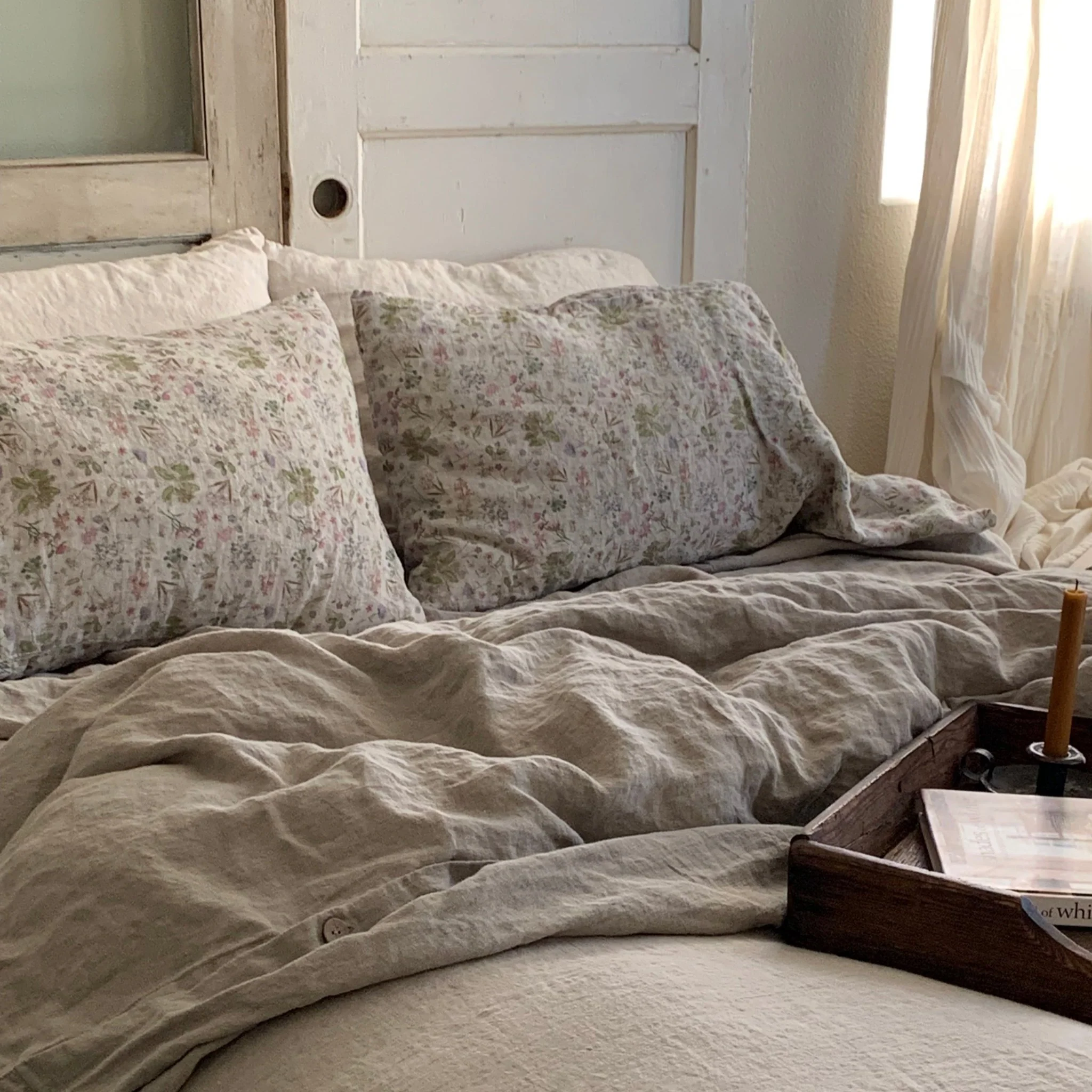 Botani Linen Pillowcase - Image 3
