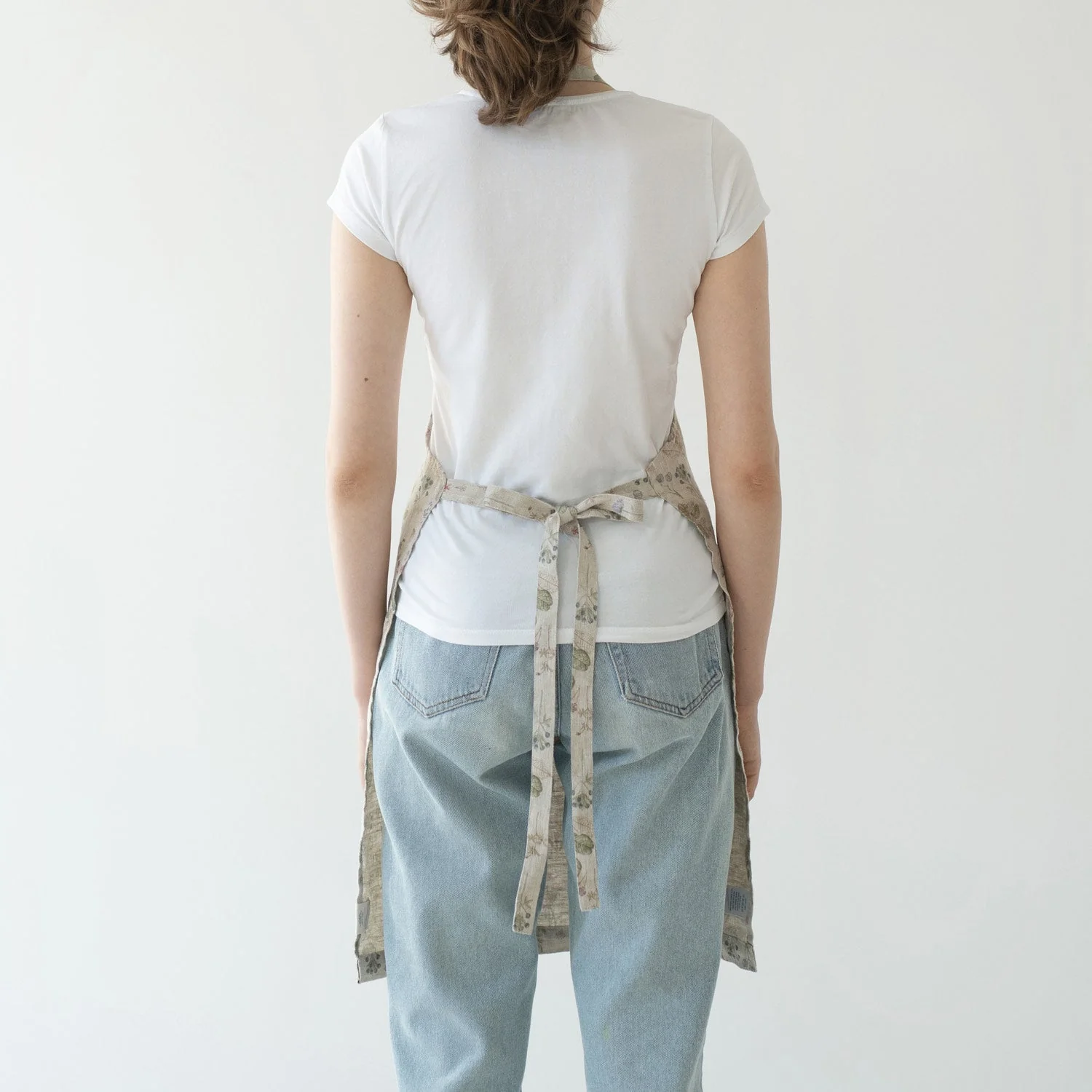 Botany Linen Daily Apron - Image 3