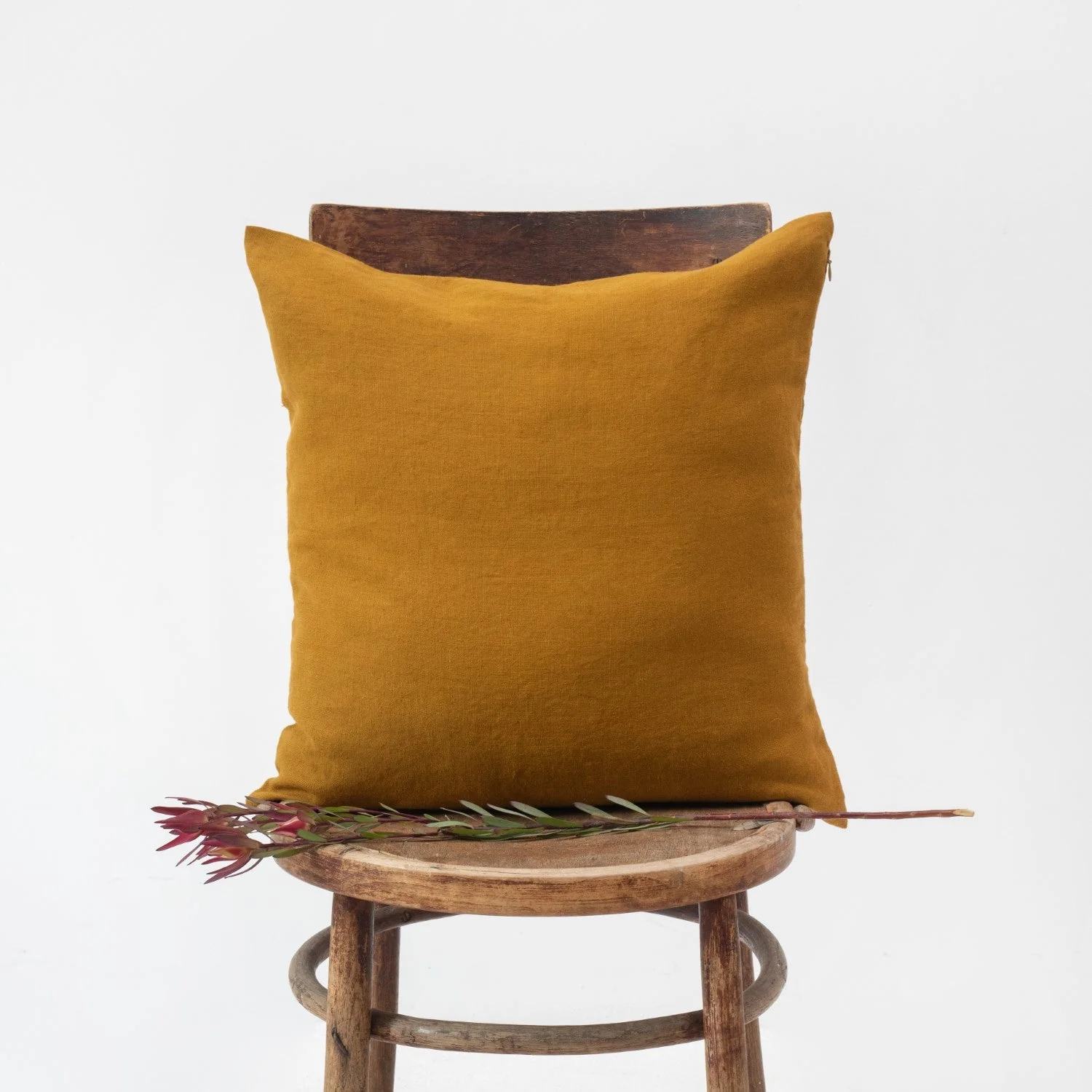LIMITED EDITION Bronze Linen Cushion Cover