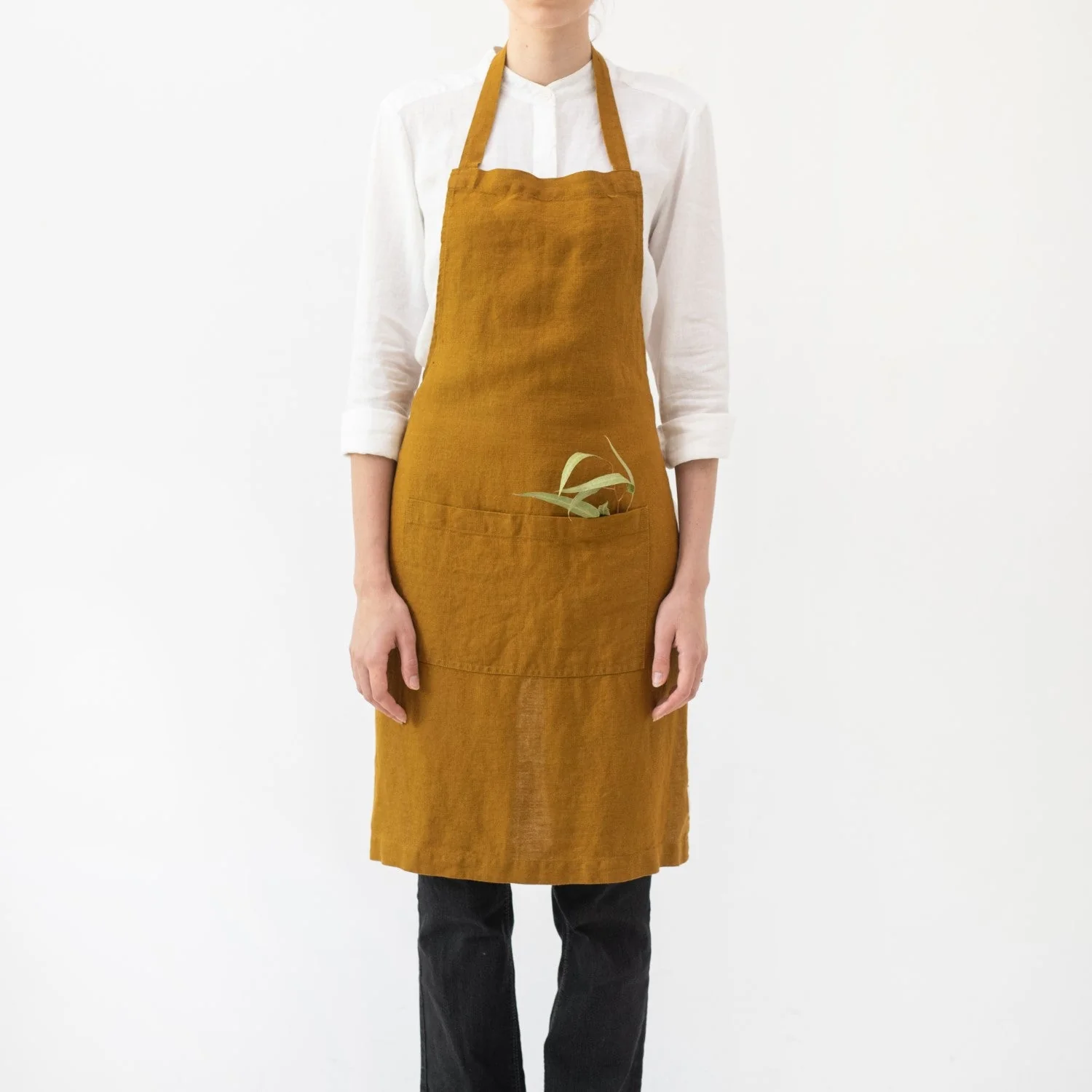 LIMITED EDITION Bronze Linen Daily Apron