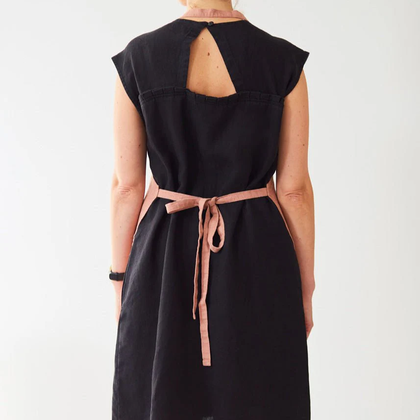 Cafe Creme Linen Daily Apron - Image 2