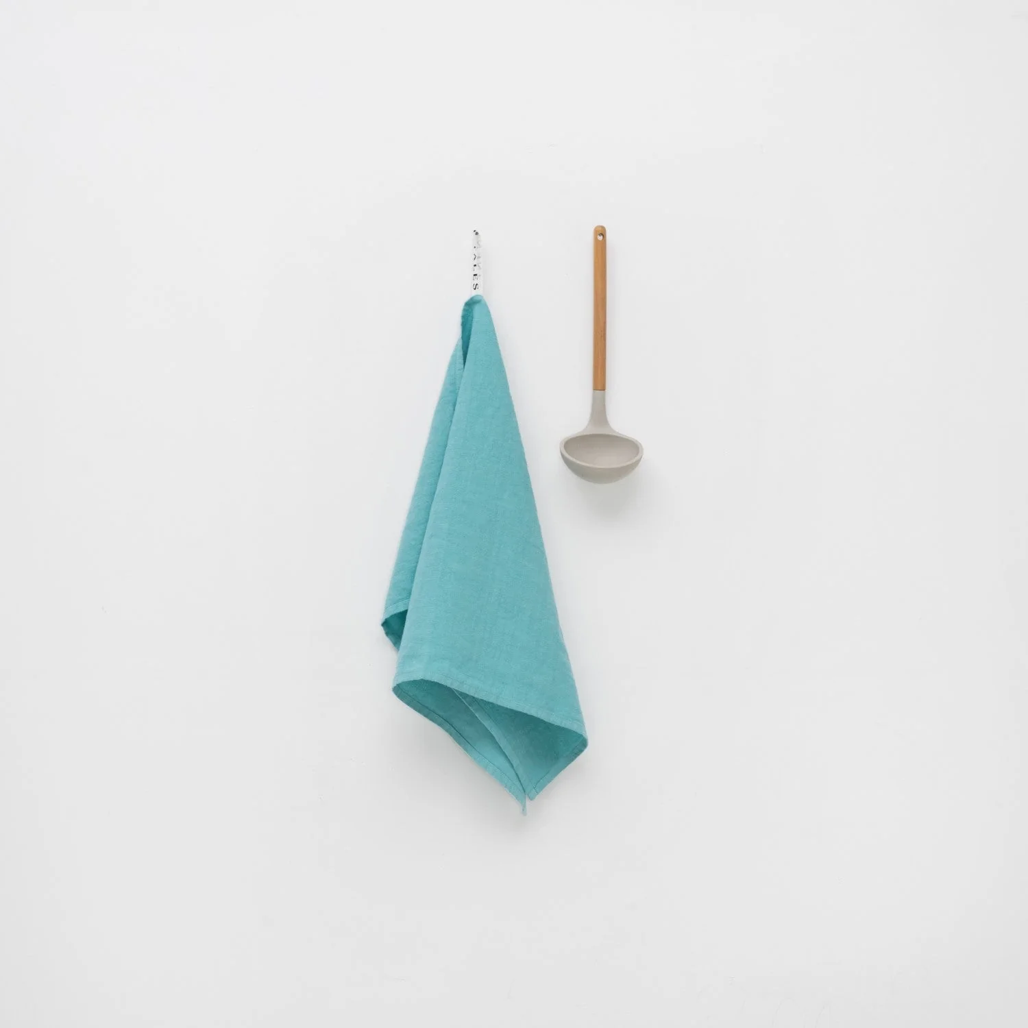 LIMITED EDITION Coastal Blue Linen Kitchen Towel