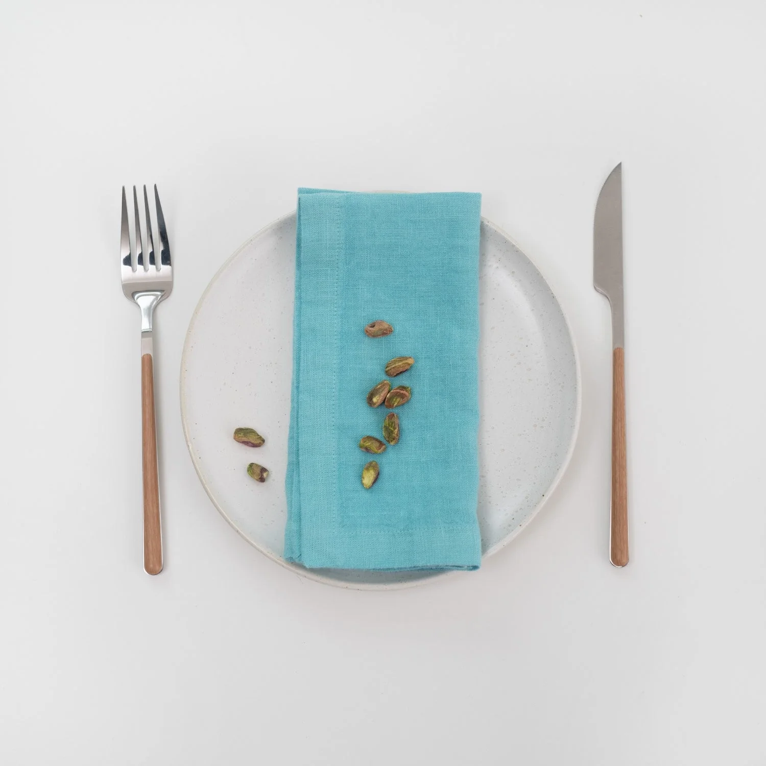 LIMITED EDITION Coastal Blue Linen Napkins Set of 2