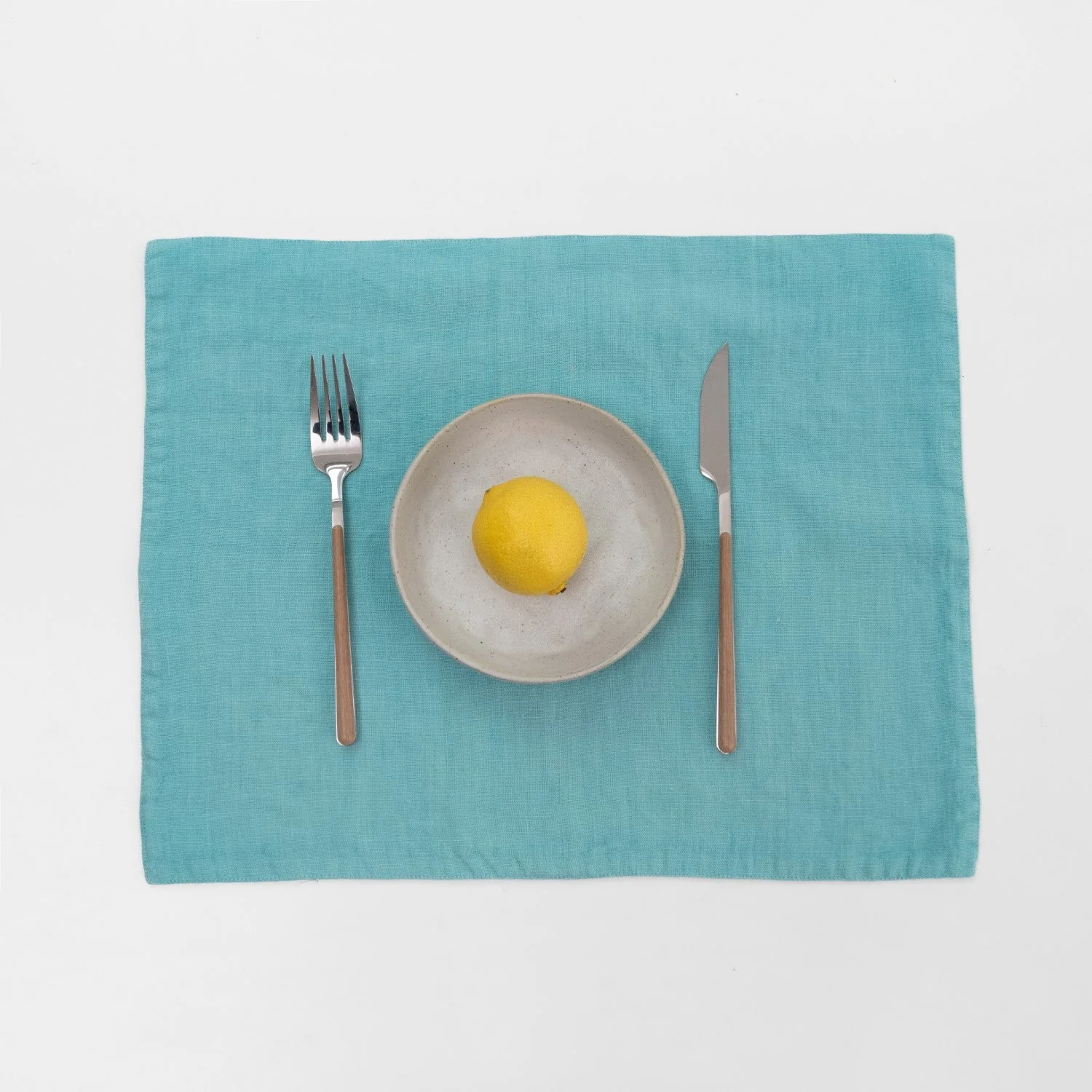 LIMITED EDITION Coastal Blue Linen Placemat