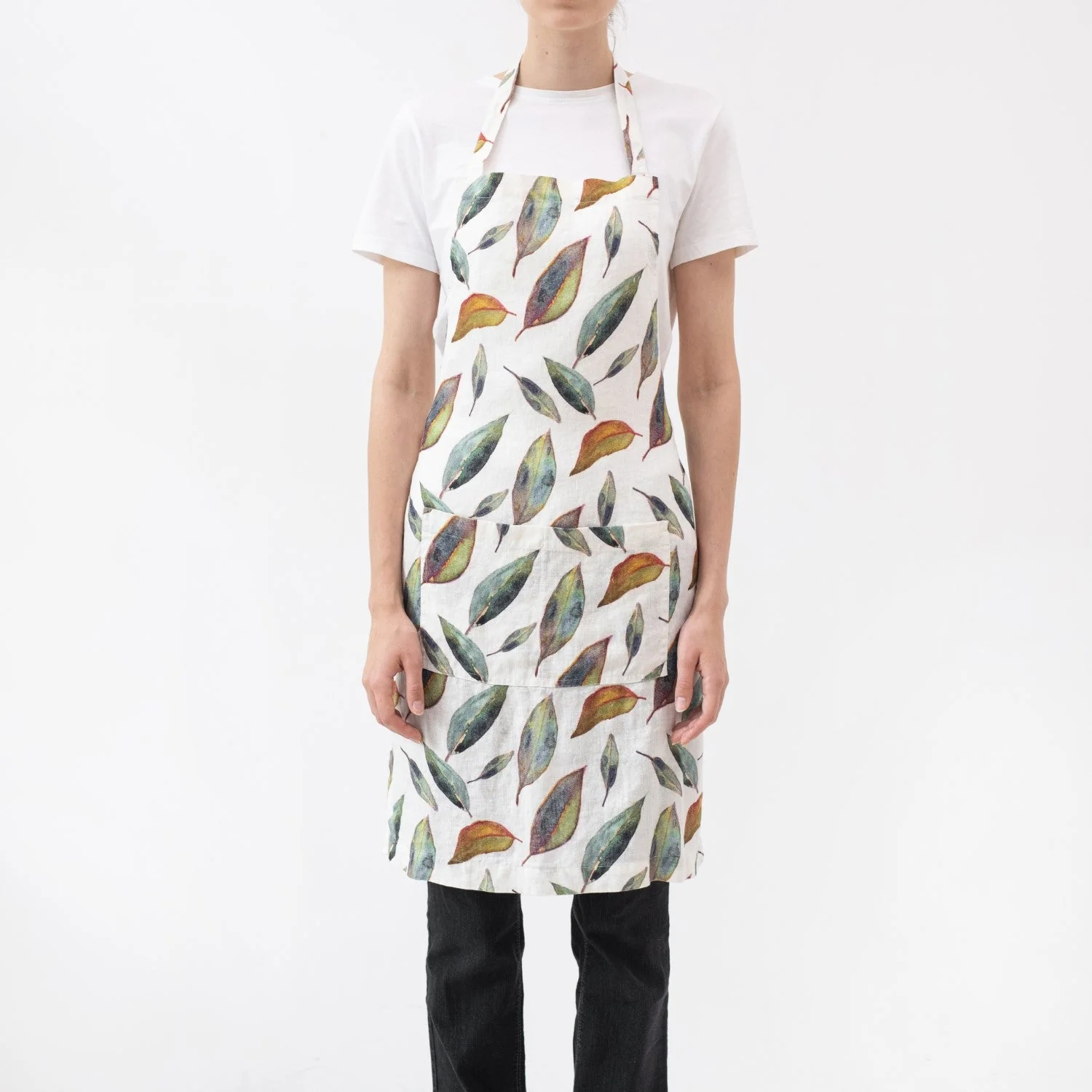 LIMITED EDITION Golden Fall Linen Daily Apron
