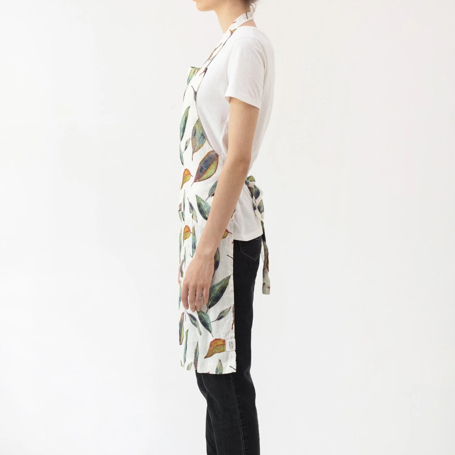 LIMITED EDITION Golden Fall Linen Daily Apron - Image 2