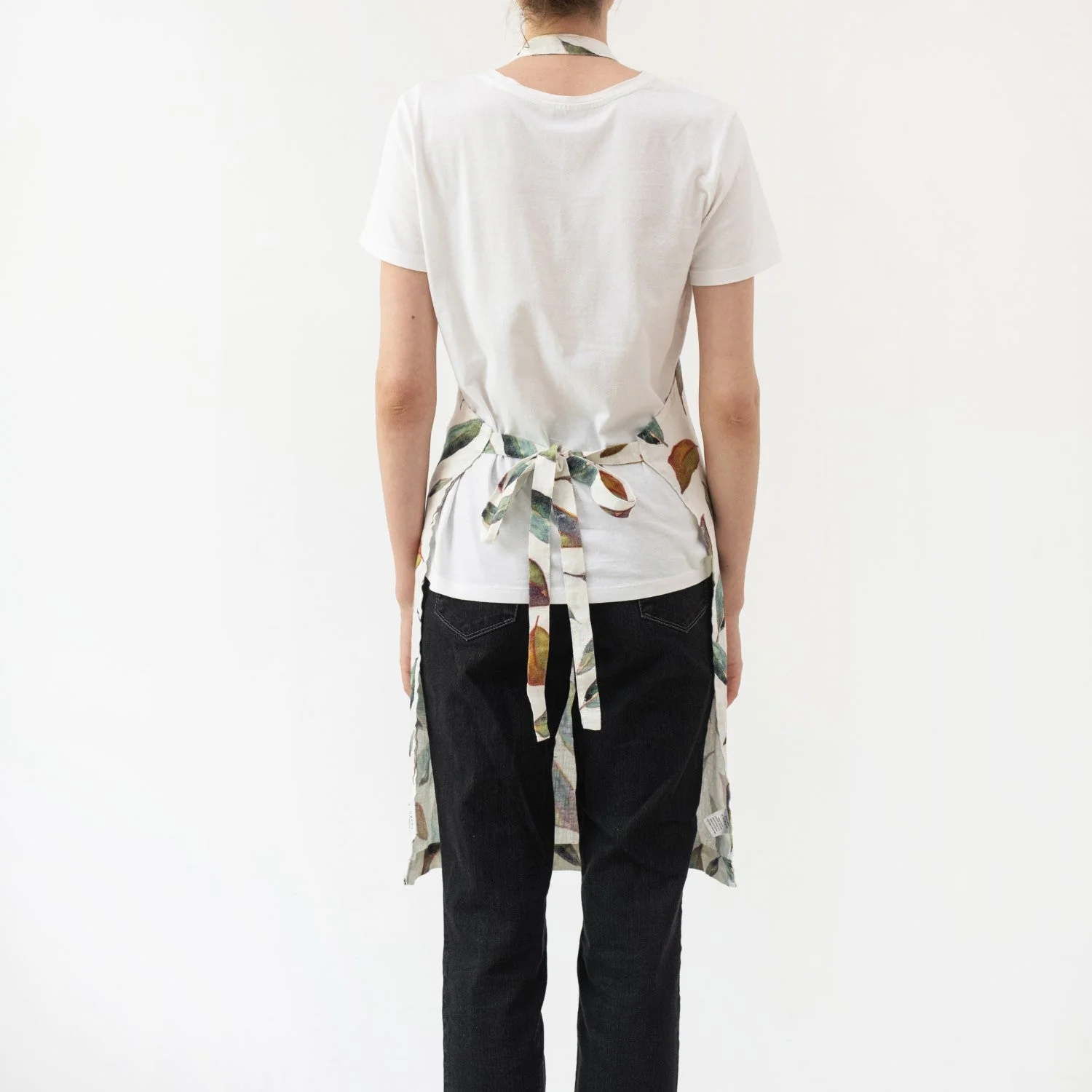 LIMITED EDITION Golden Fall Linen Daily Apron - Image 3