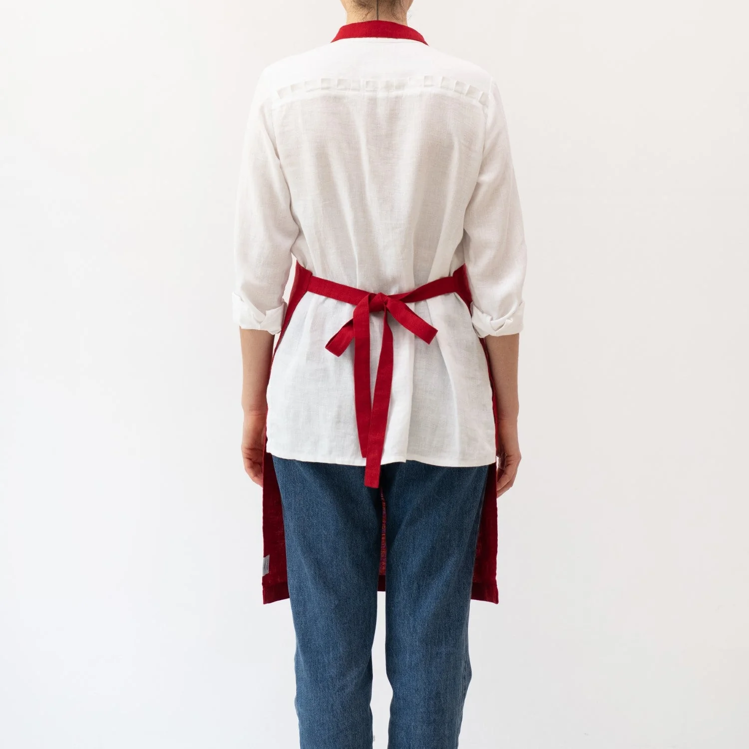 Lava Falls Linen Daily Apron - Image 3