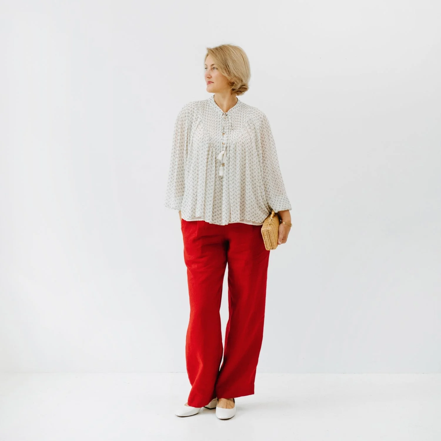 Lava Falls Linen Willow Trousers - Image 4