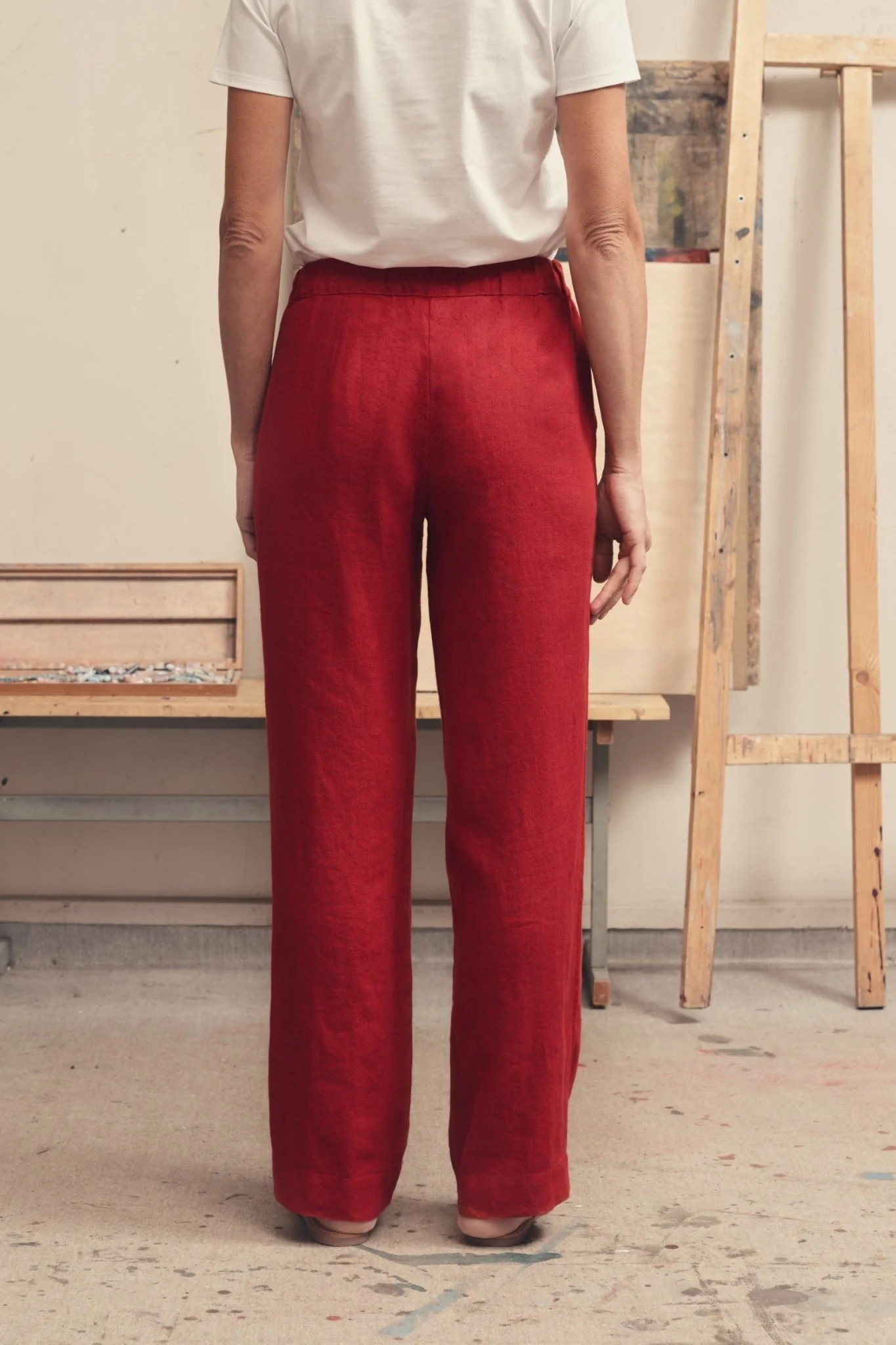 Lava Falls Linen Willow Trousers - Image 7