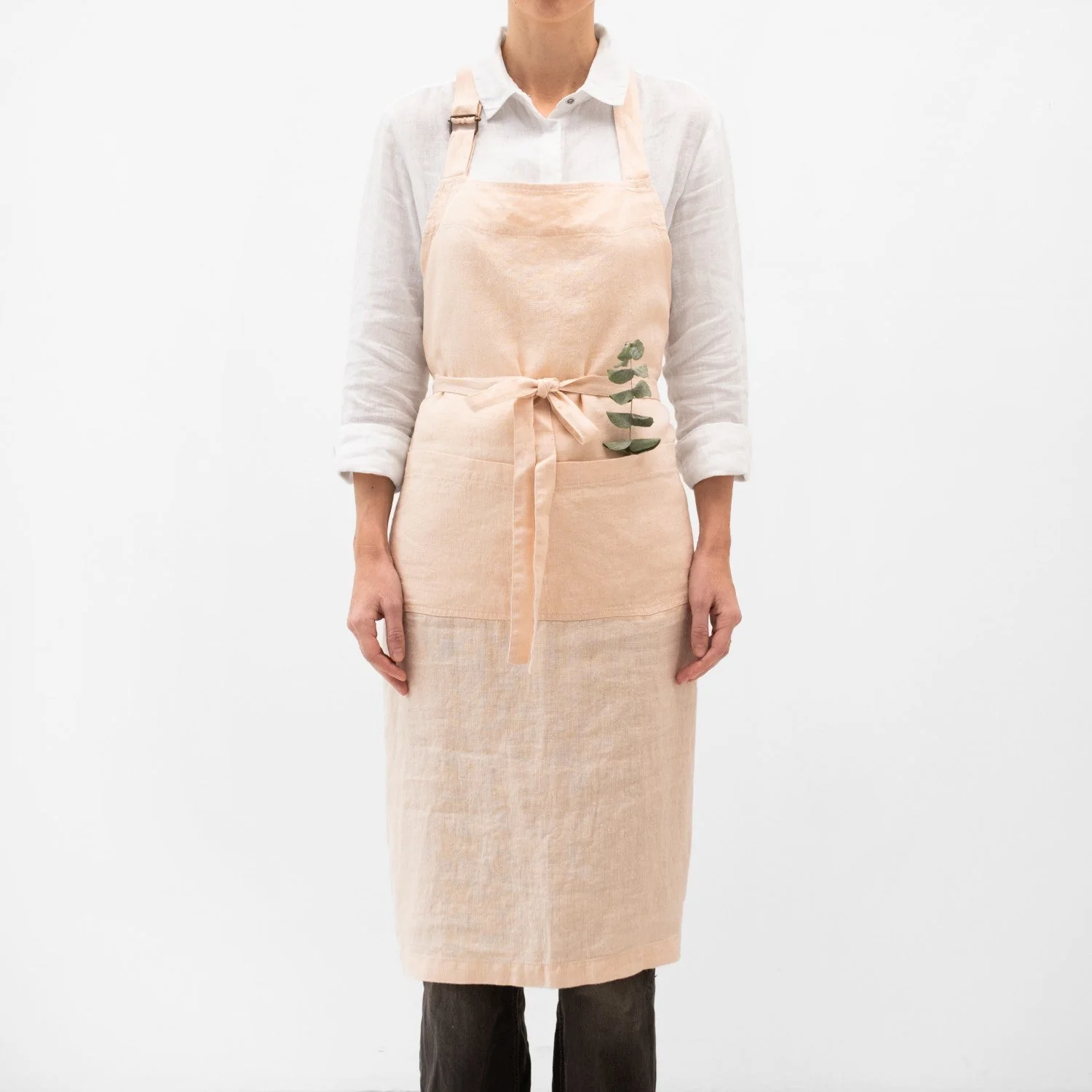 Brazilian Sand Linen Chef Apron
