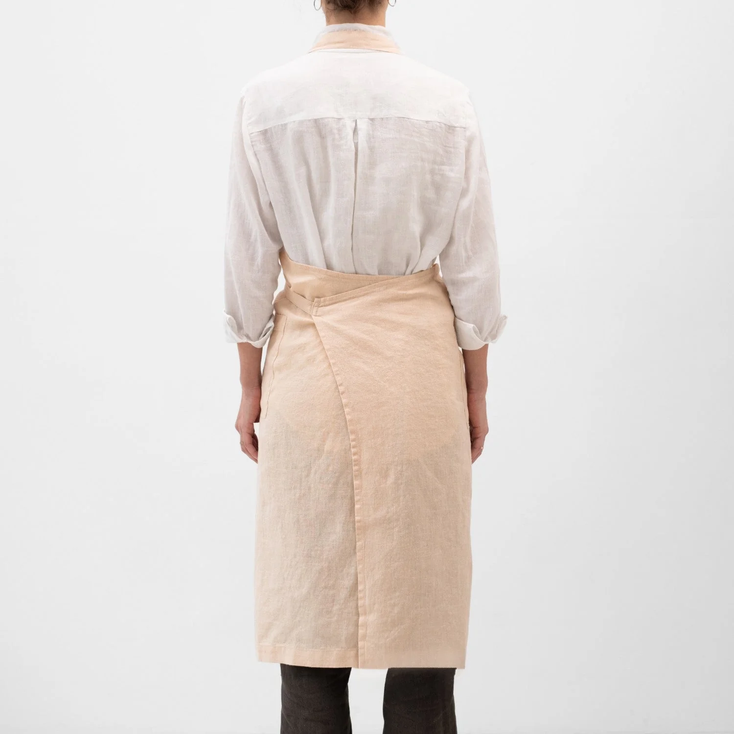 Brazilian Sand Linen Chef Apron - Image 3