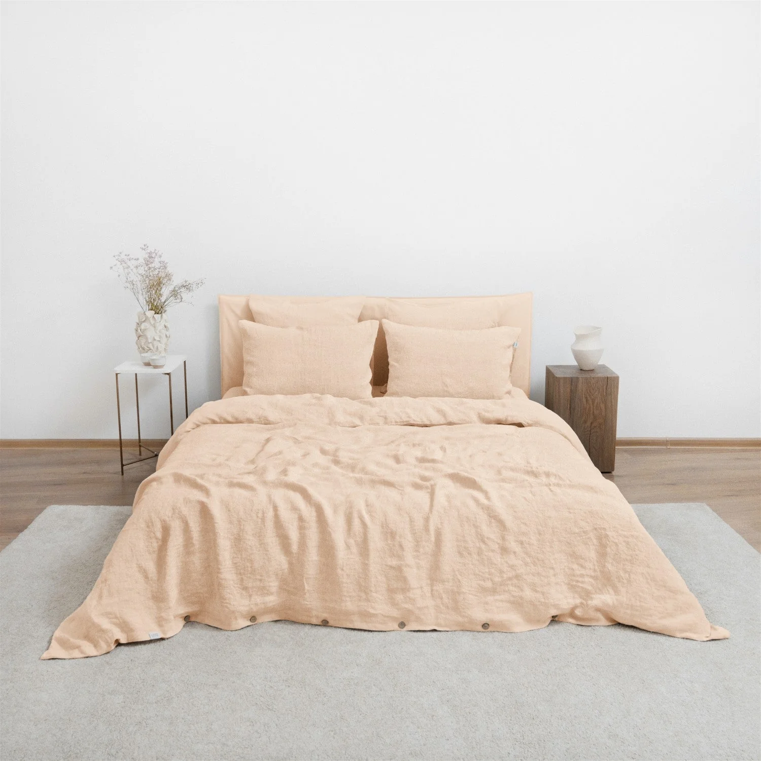 Brazilian Sand Linen Duvet Cover Set