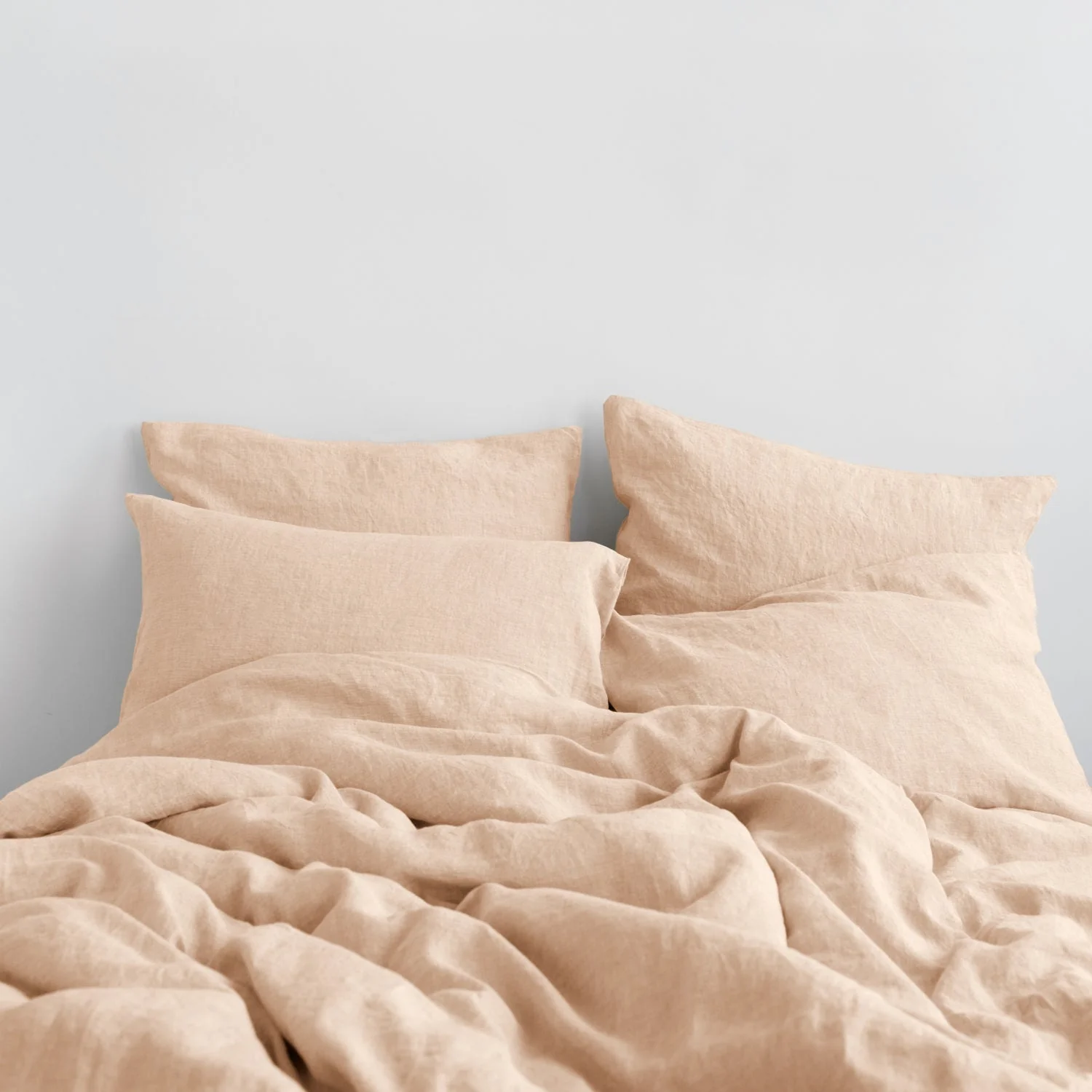 Brazilian Sand Linen Duvet Cover Set - Image 3