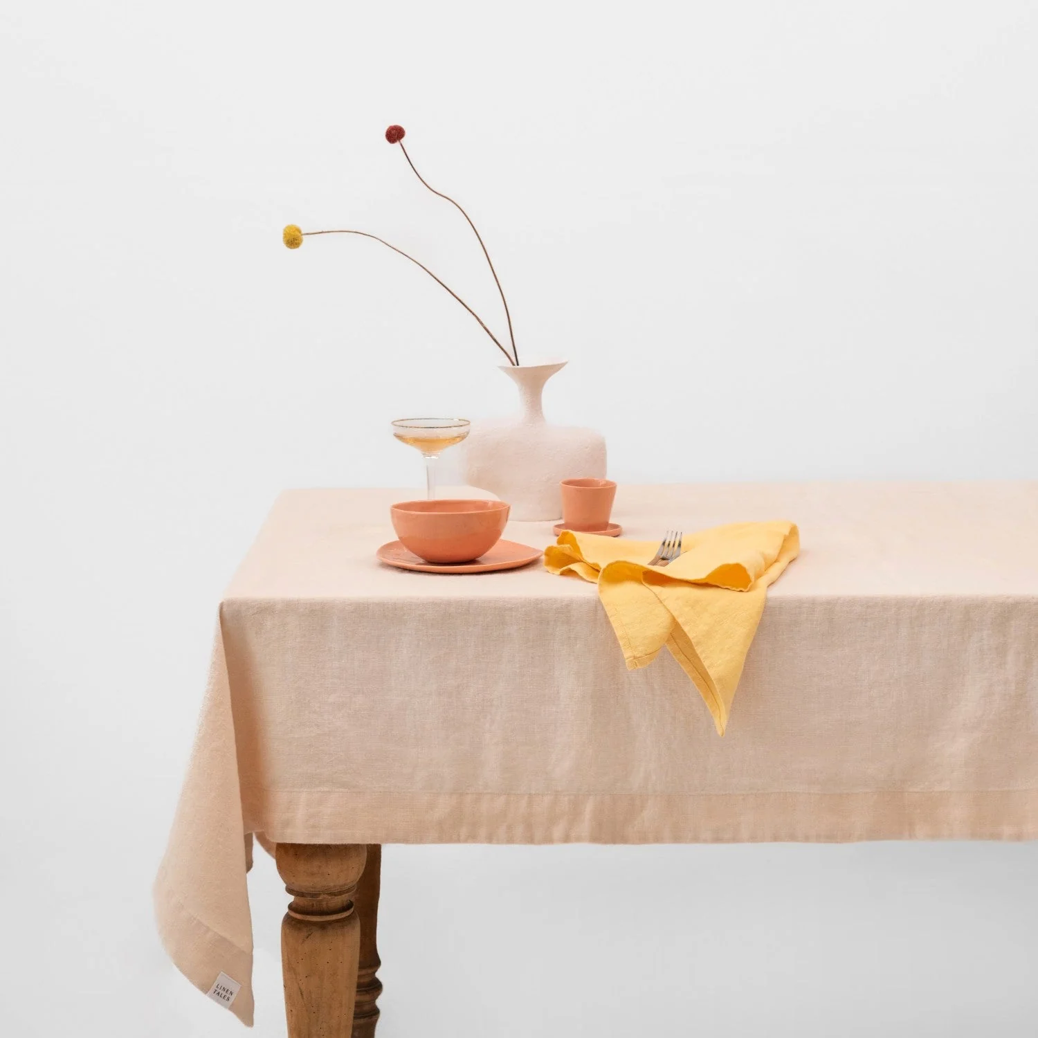 Brazilian Sand Linen Tablecloth