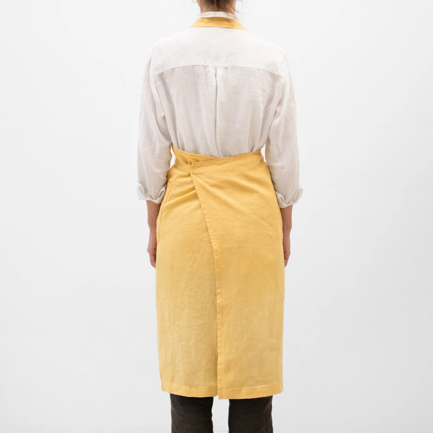 Butter Linen Chef Apron - Image 3