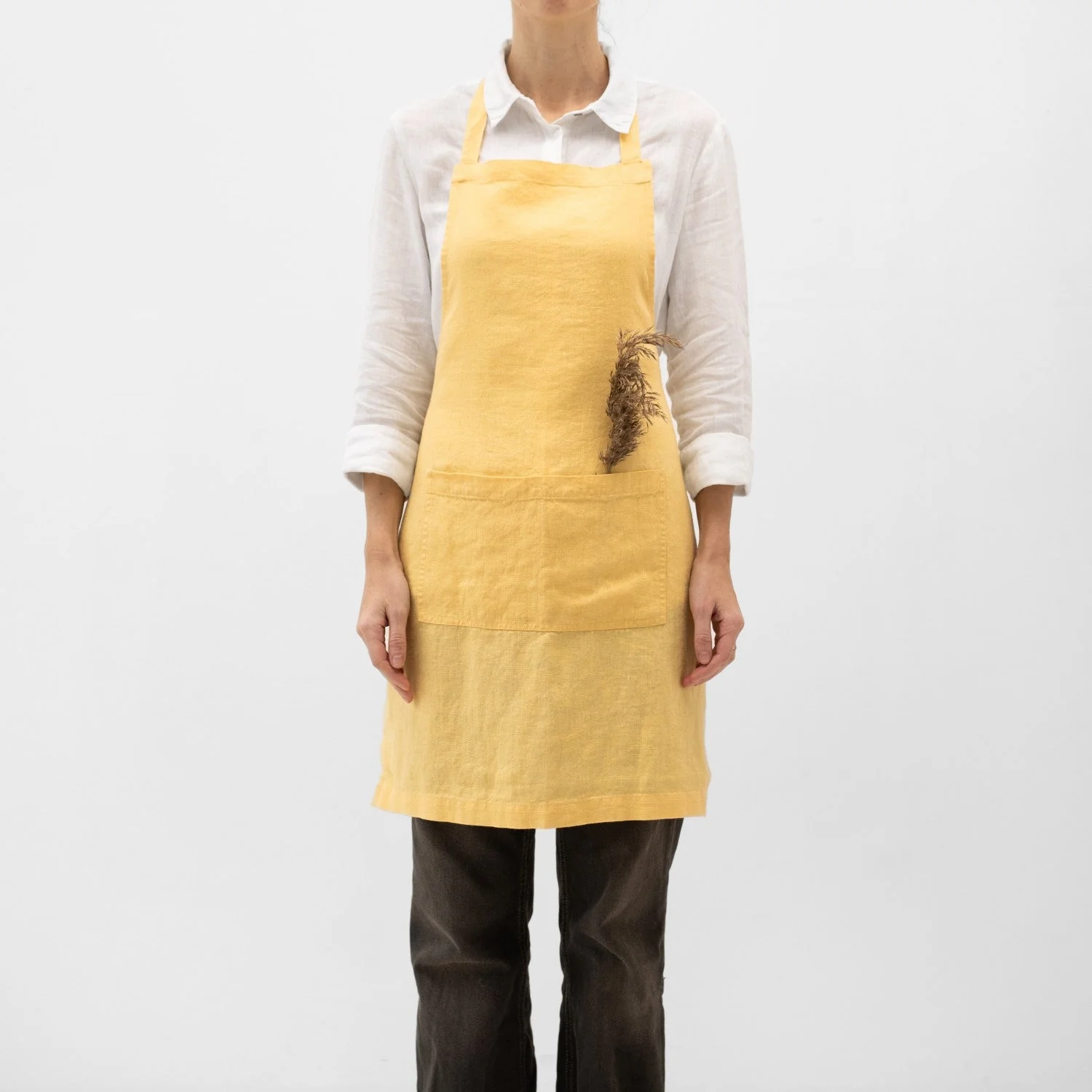 Butter Linen Daily Apron