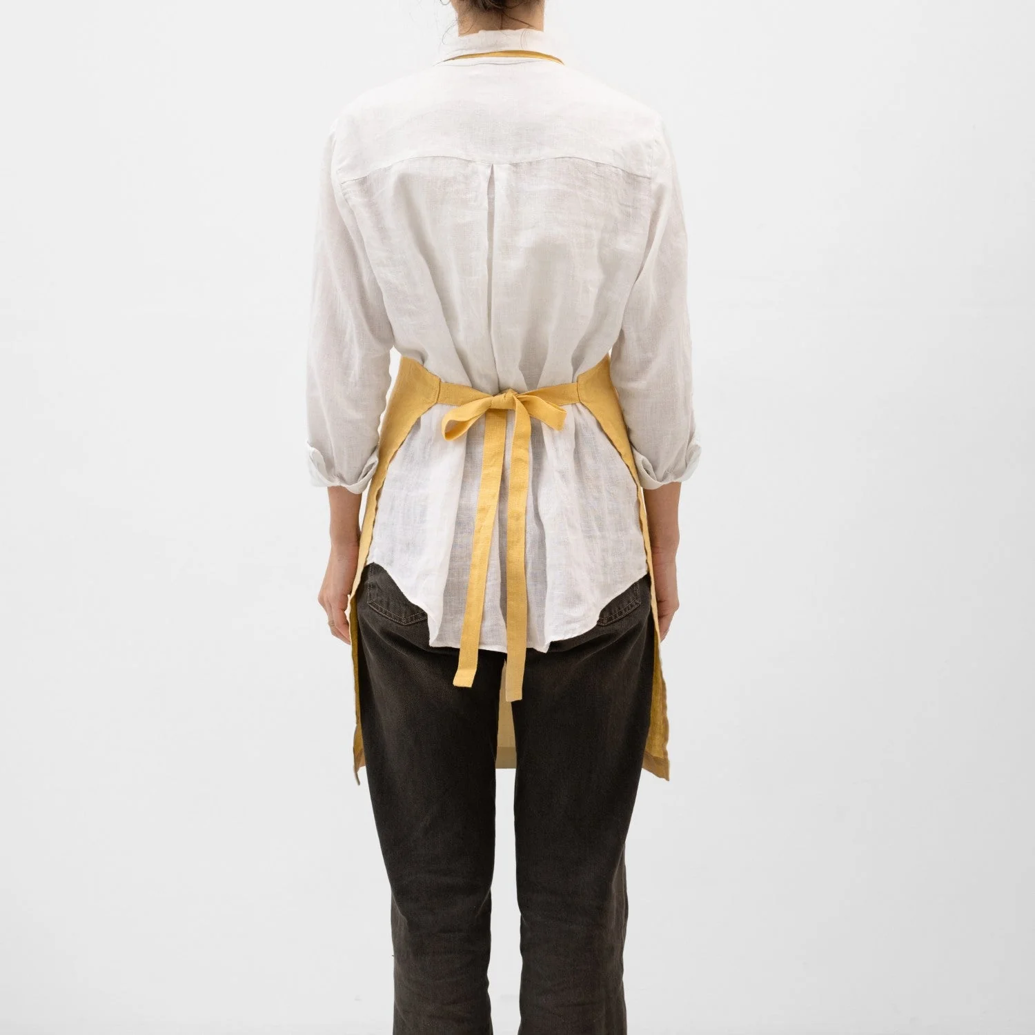 Butter Linen Daily Apron - Image 4