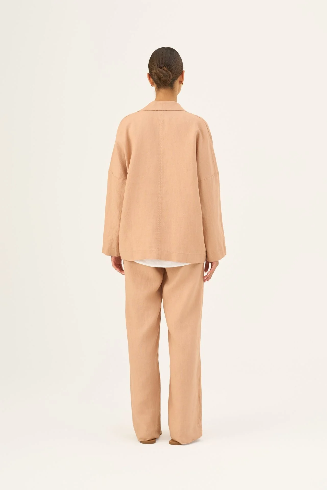 Maple Sugar Linen Sonata Jacket - Image 3