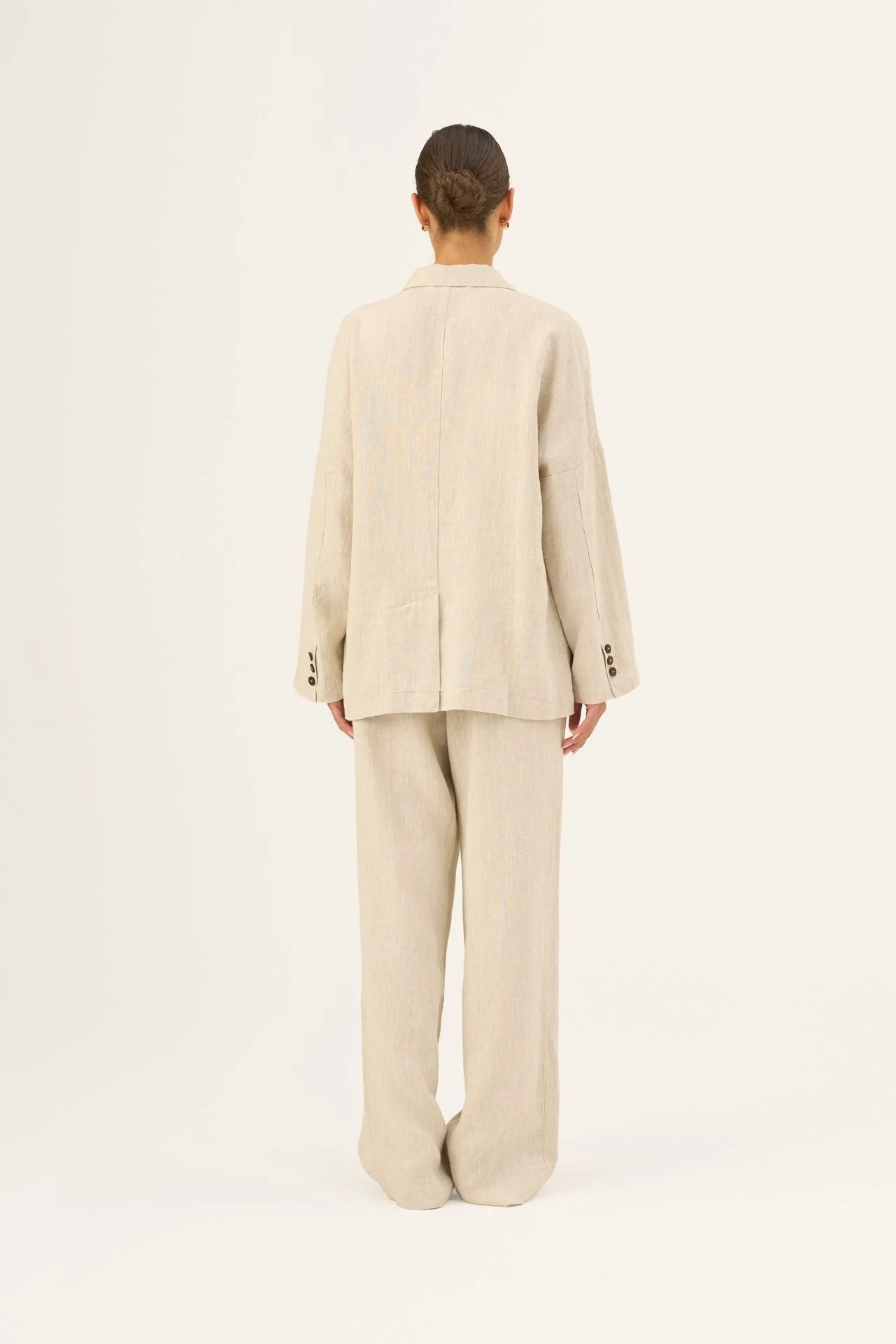 Melange Linen Ventus Jacket - Image 5