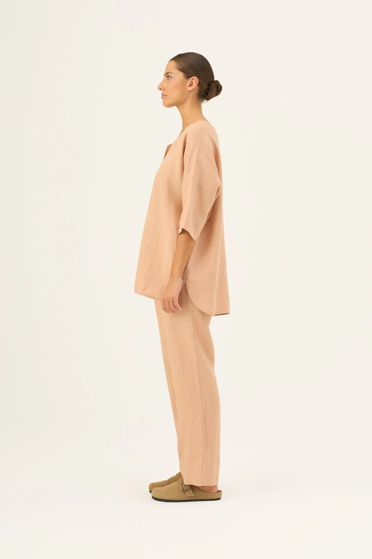 Maple Sugar Linen Primrose Loungewear Set - Image 2