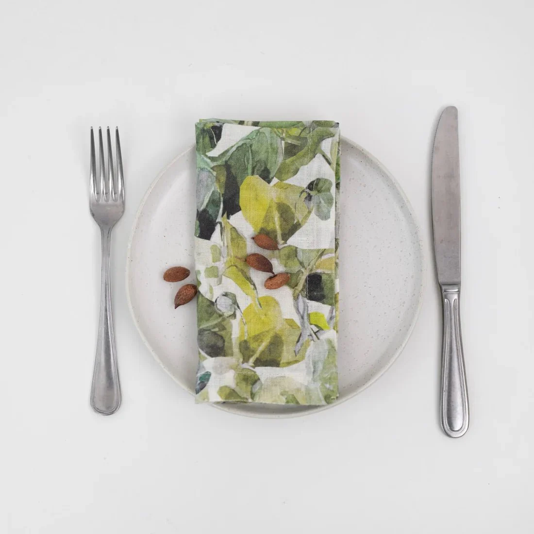 LIMITED EDITION Lotus Linen Napkins Set of 2